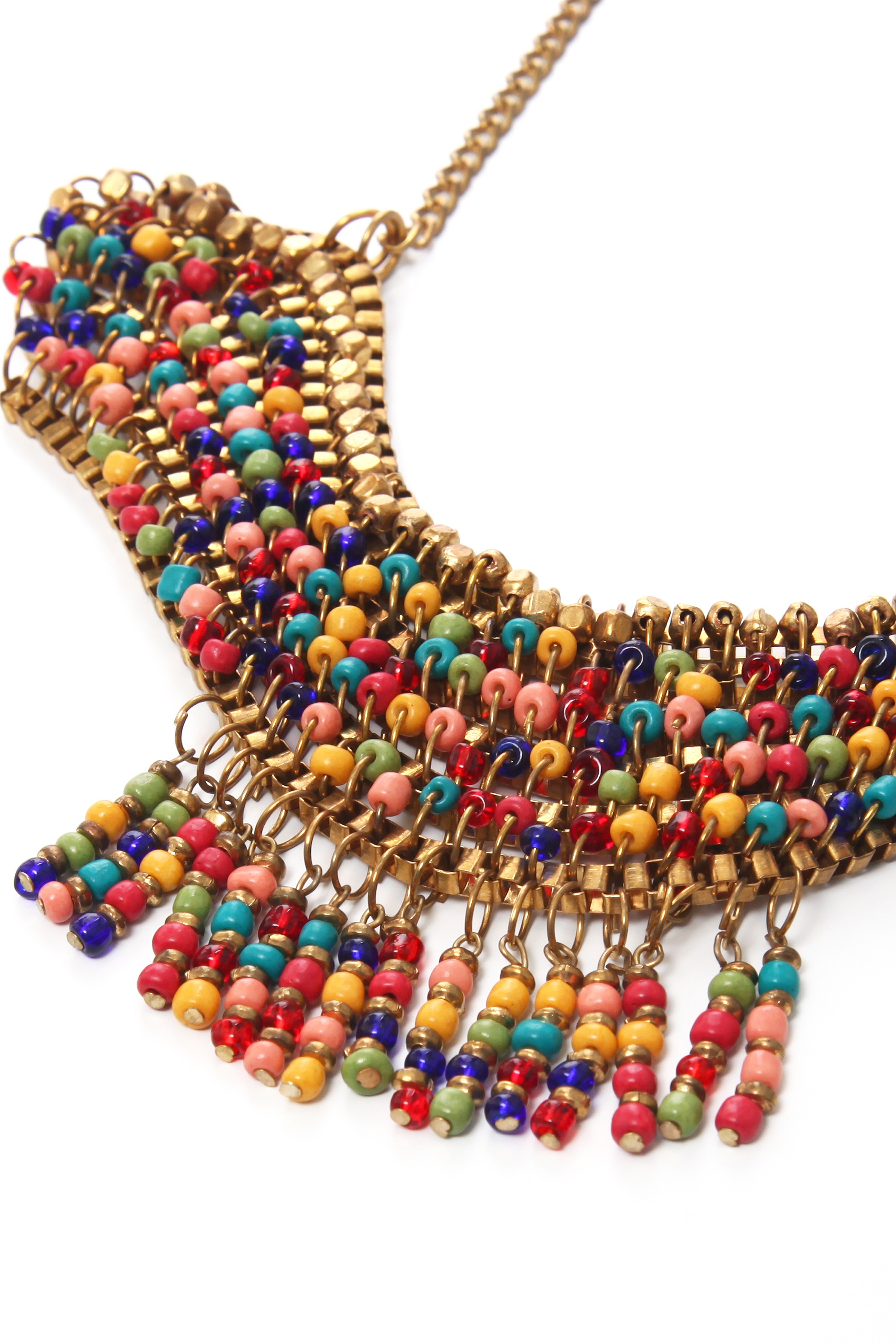 COLLEZIONE ALESSANDRO Statementkette »Floria«, mit vielen bunten Glasperlen