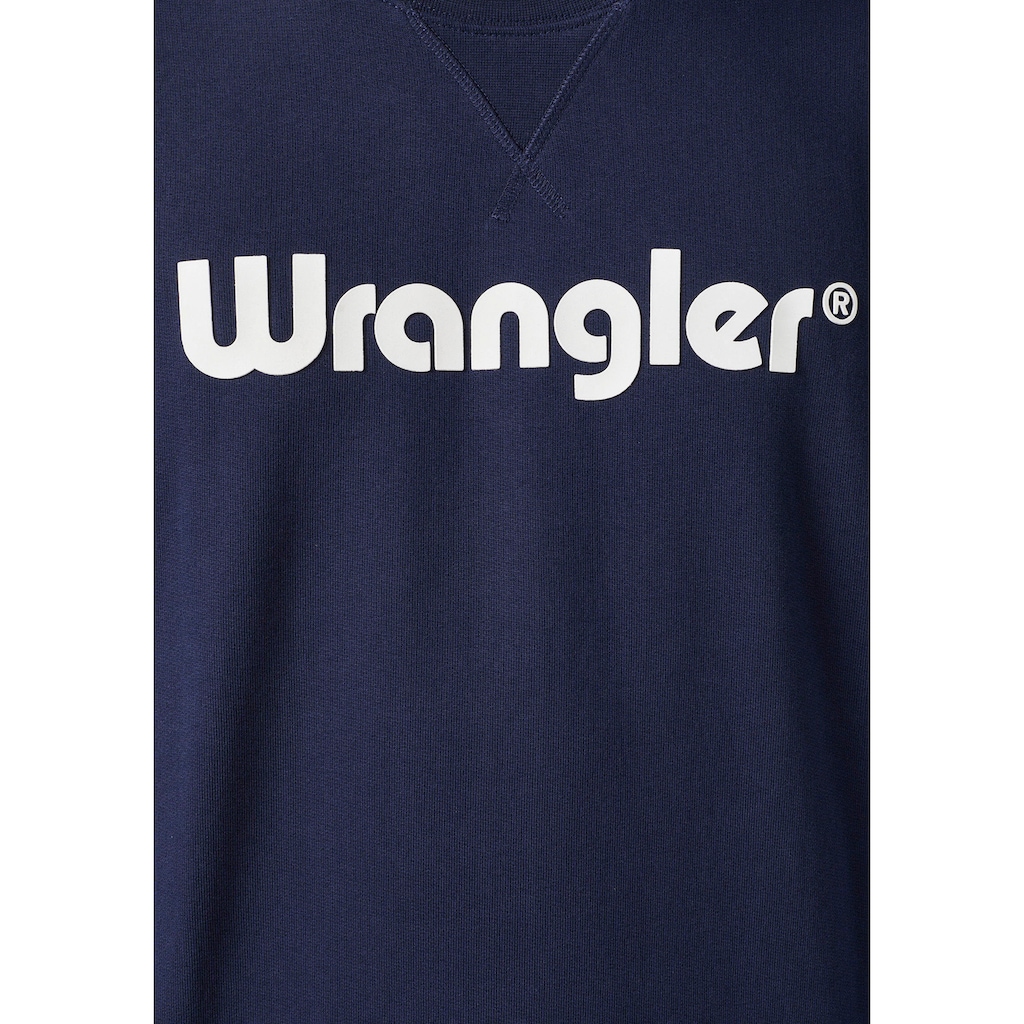 Wrangler Sweatshirt »LOGO CREW«