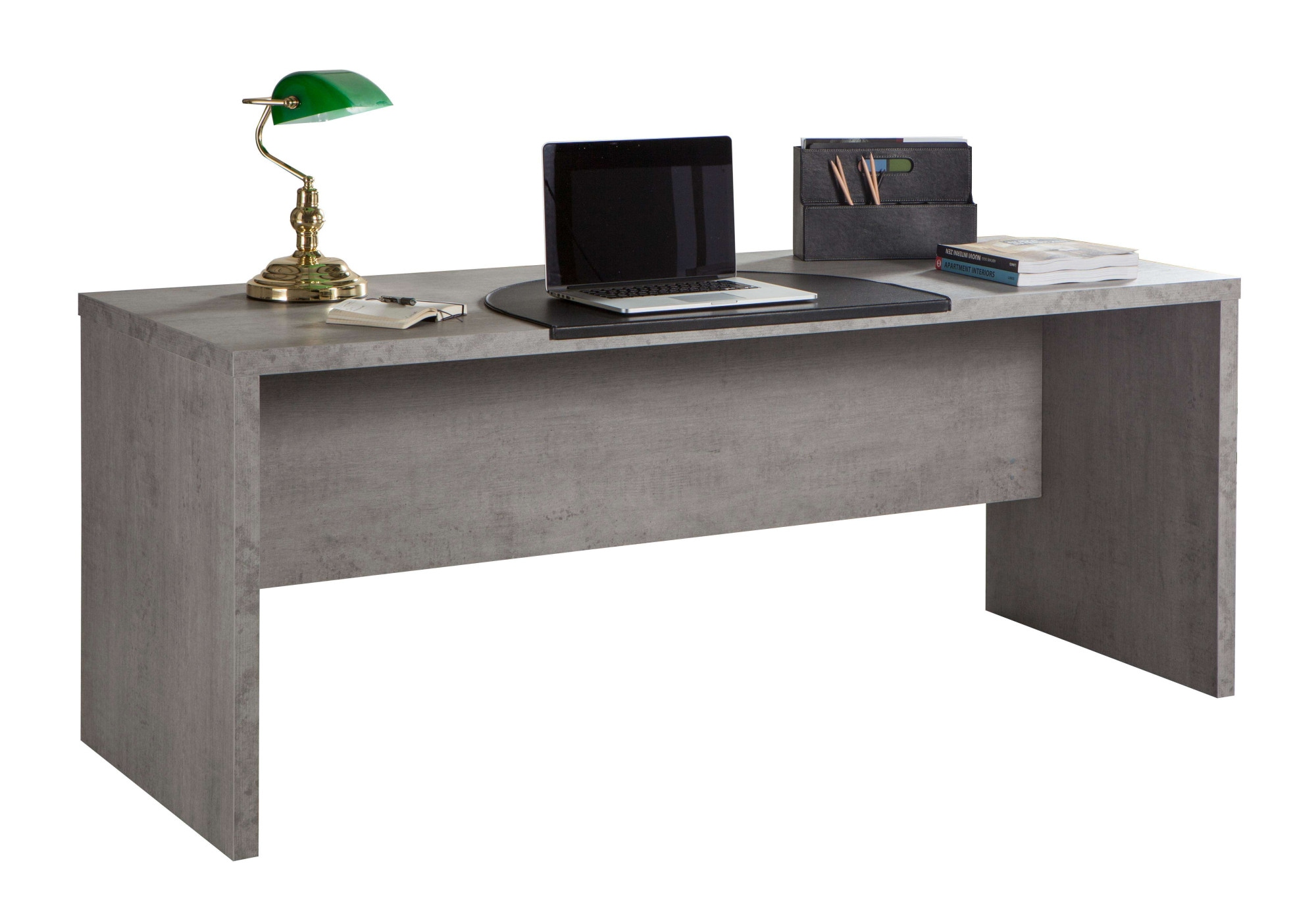 Composad Schreibtisch »PRATICO«, Rechteckiger Schreibtisch mit 4 cm dicke Platten