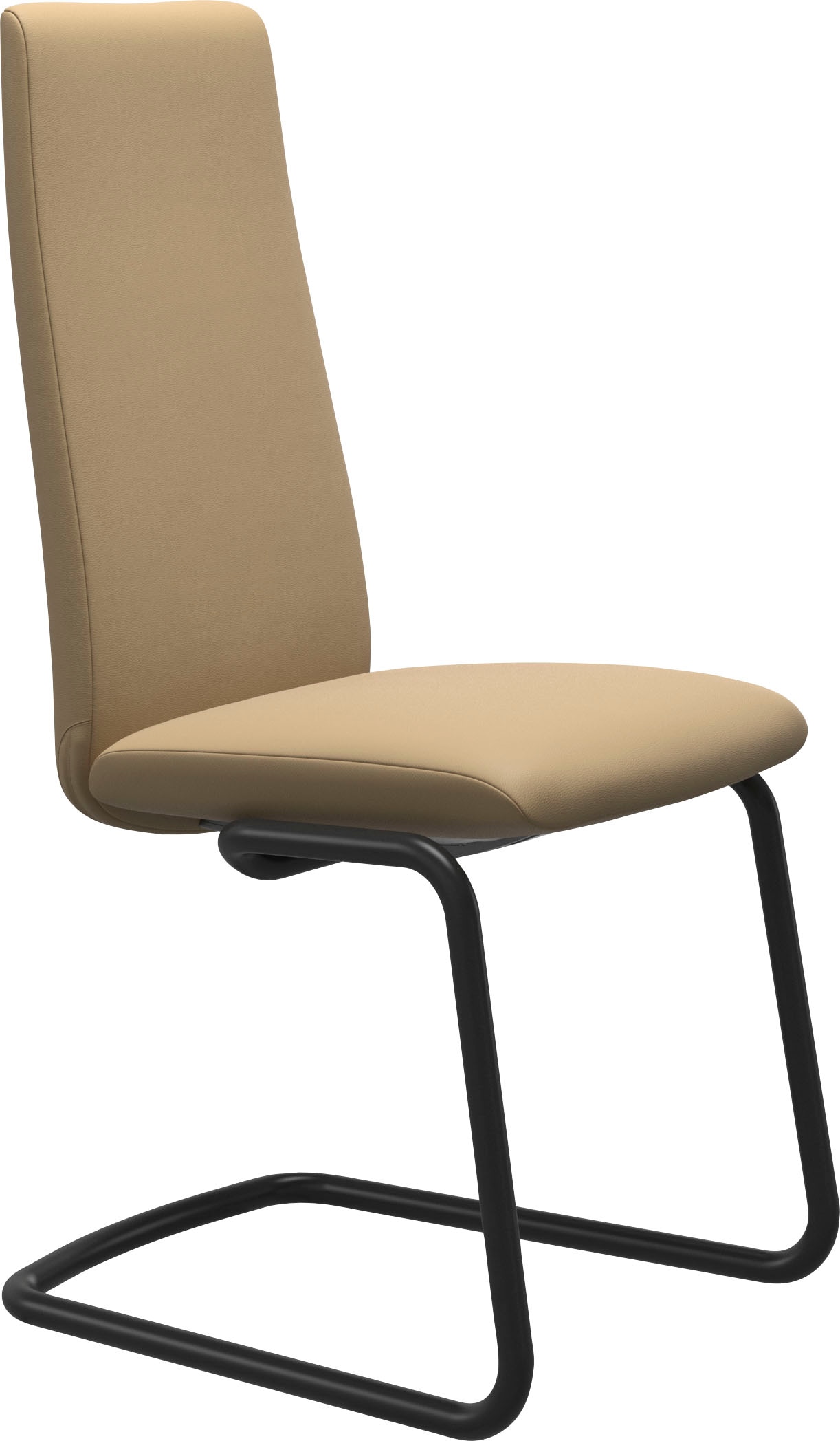 Stressless® Polsterstuhl »Laurel«, Leder PALOMA, High Back, Größe M, mit Beinen aus Stahl in Schwarz matt