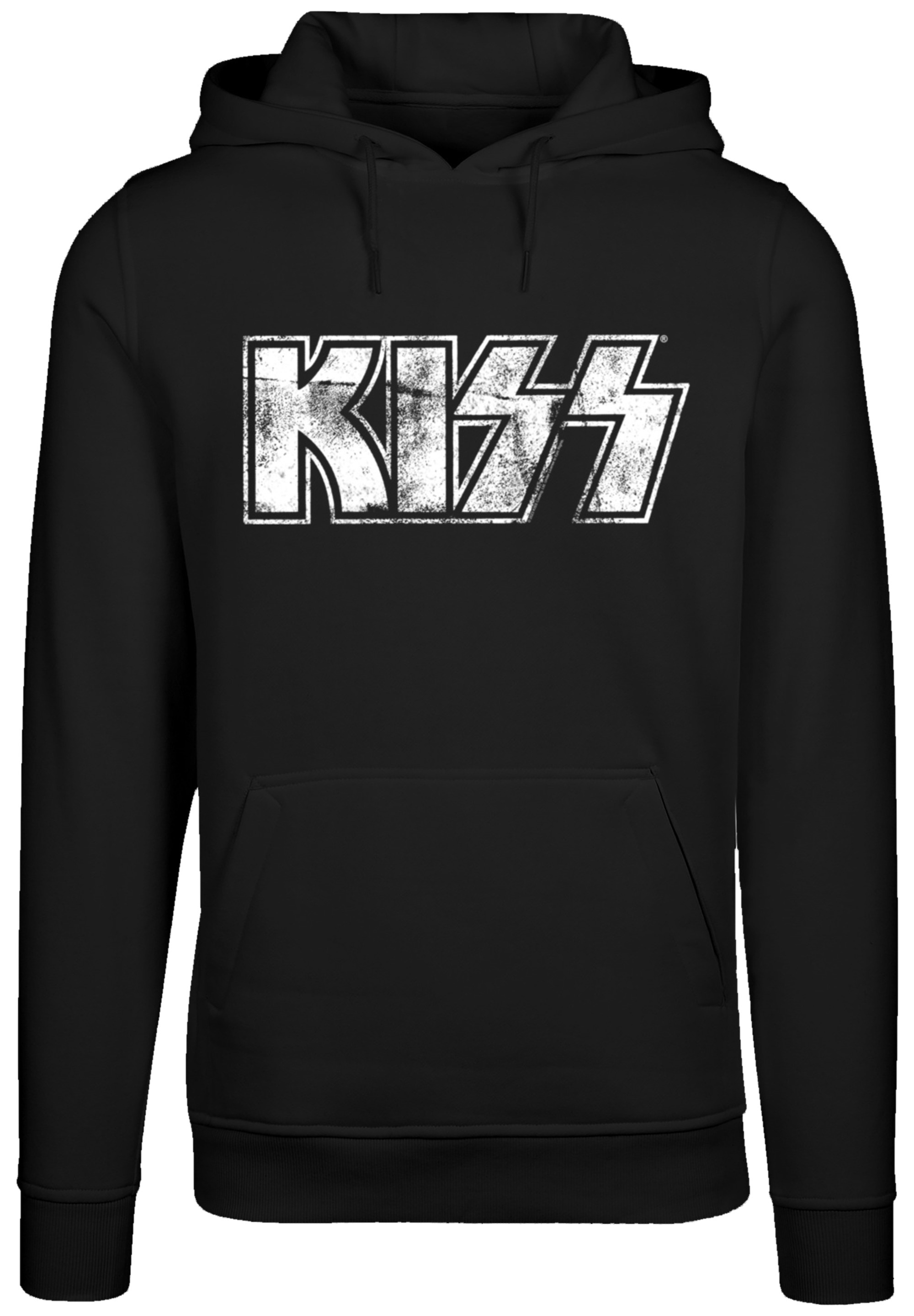 F4NT4STIC Kapuzenpullover »Kiss Rock Music Band Vintage Logo«, Premium Qualität, Band, Logo