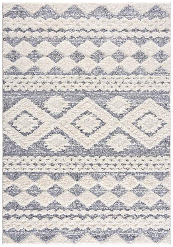 Carpet City Hochflor-Teppich »Focus 3005«, rechteckig, 20 mm Höhe, Läufer, Boho, Hochtief-Muster/ 3D-Effekt, für Wohnzimmer, Schlafzimmer