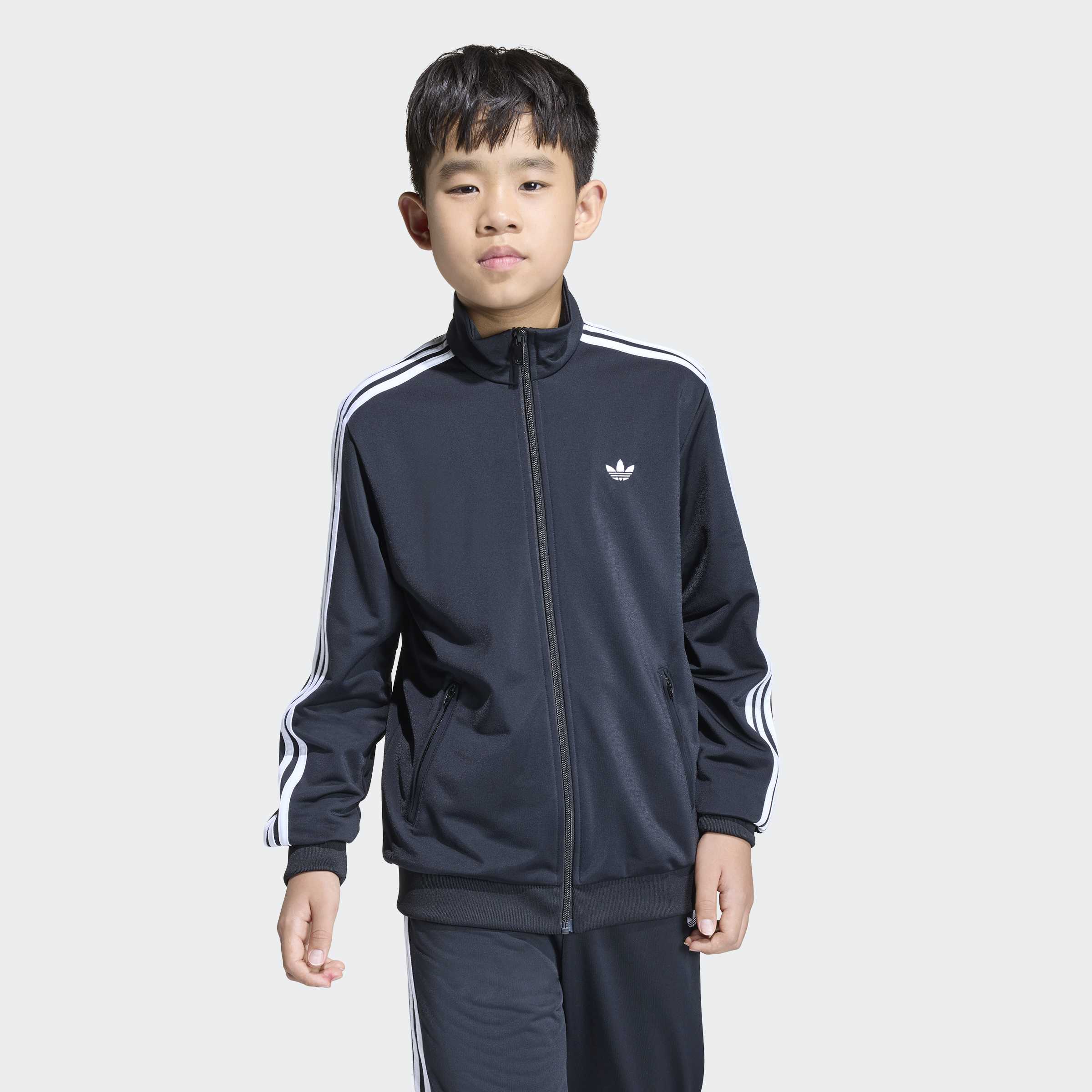 adidas Originals Trainingsjacke "FIREBIRD LOCKERES TRACK" für Kinder, mit geradem Abschluss