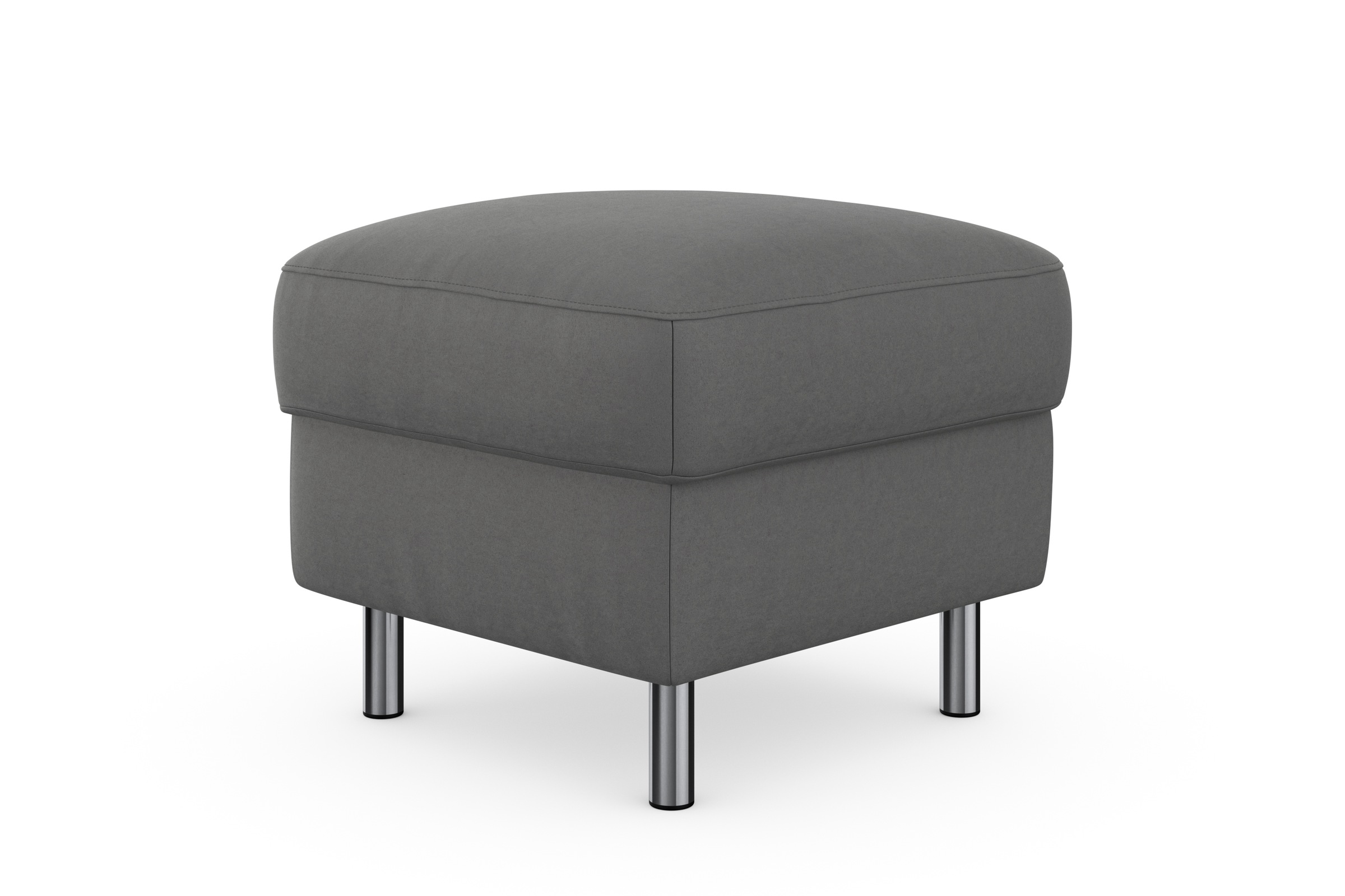 sit&more Stauraumhocker »Sinatra«, Sitzfläche ist abnehmbar, chromfarbene Metallfüße