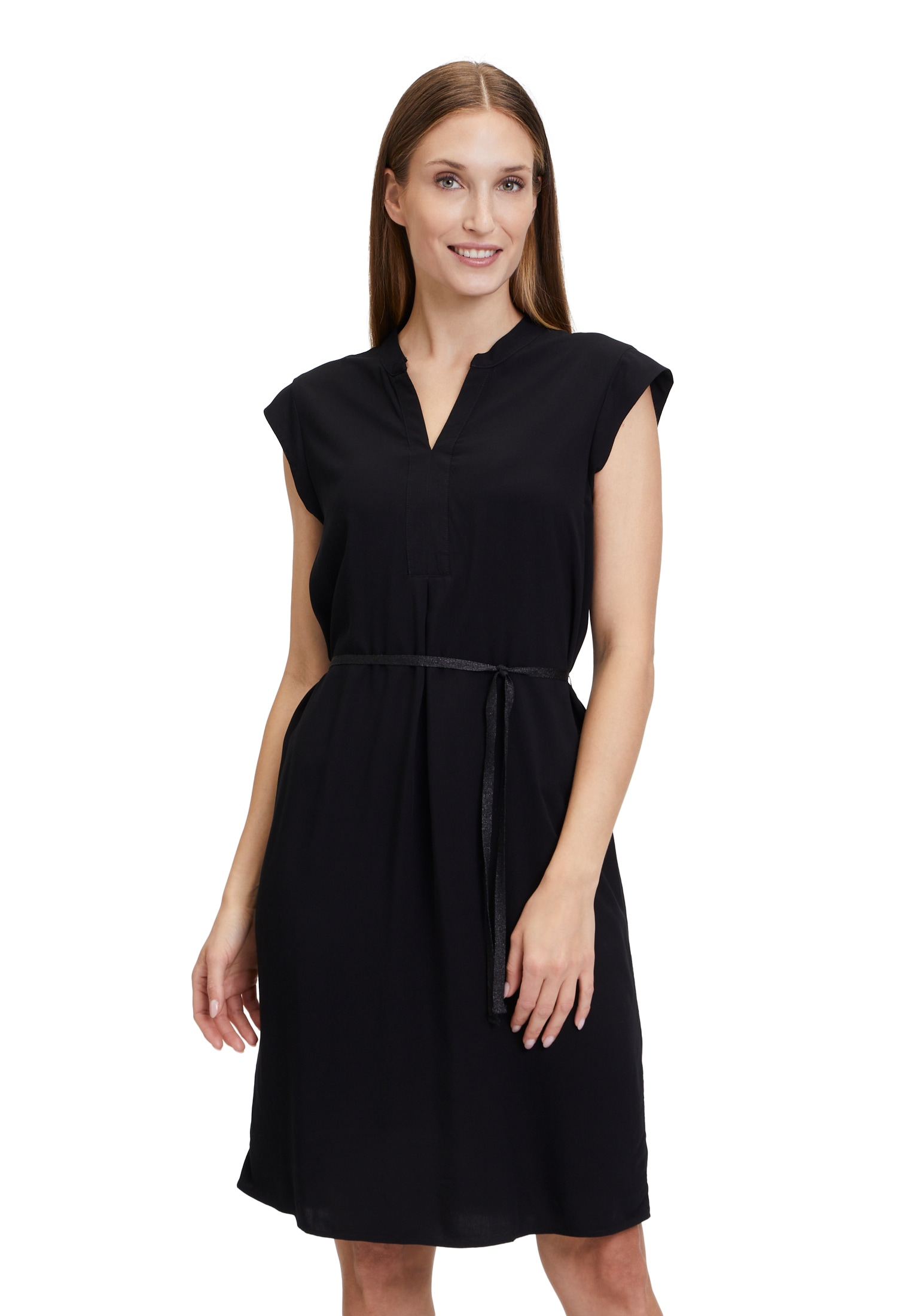 Cartoon Tunikakleid "Damen unifarben" Ohne Tasche Bindeband günstig online kaufen