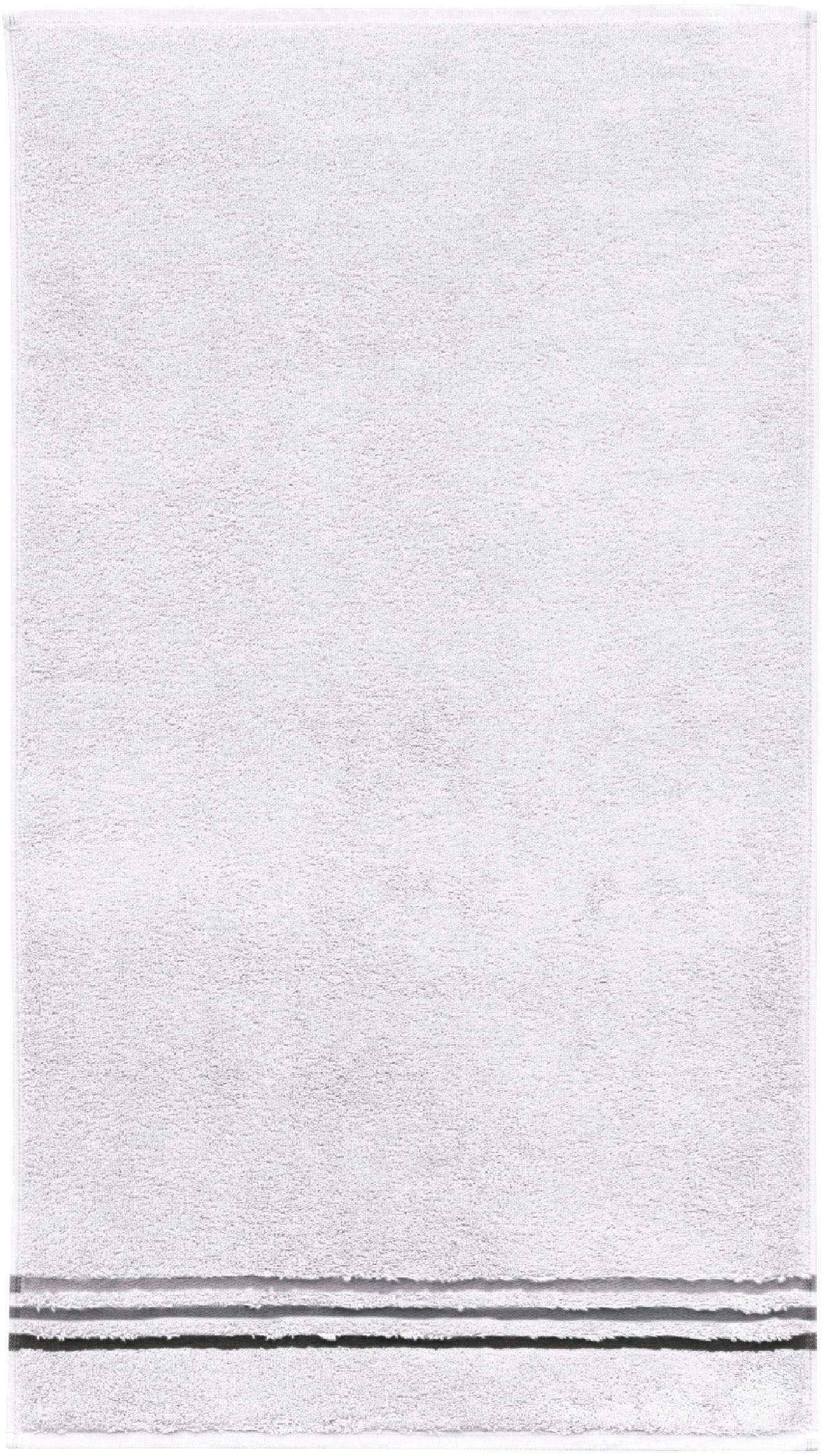 Schiesser Gästehandtücher »Skyline Color aus 100 % Baumwolle mit eleganter Streifenbordüre«, (Set, 5 St., 5 Gästehandtücher (30x50 cm), MADE IN GREEN by OEKO-TEX®
