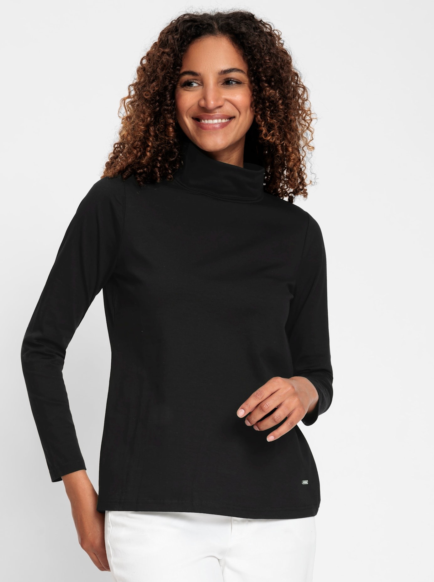 Casual Looks Rollkragenshirt "Rollkragen-Shirt", 1 Stk. günstig online kaufen