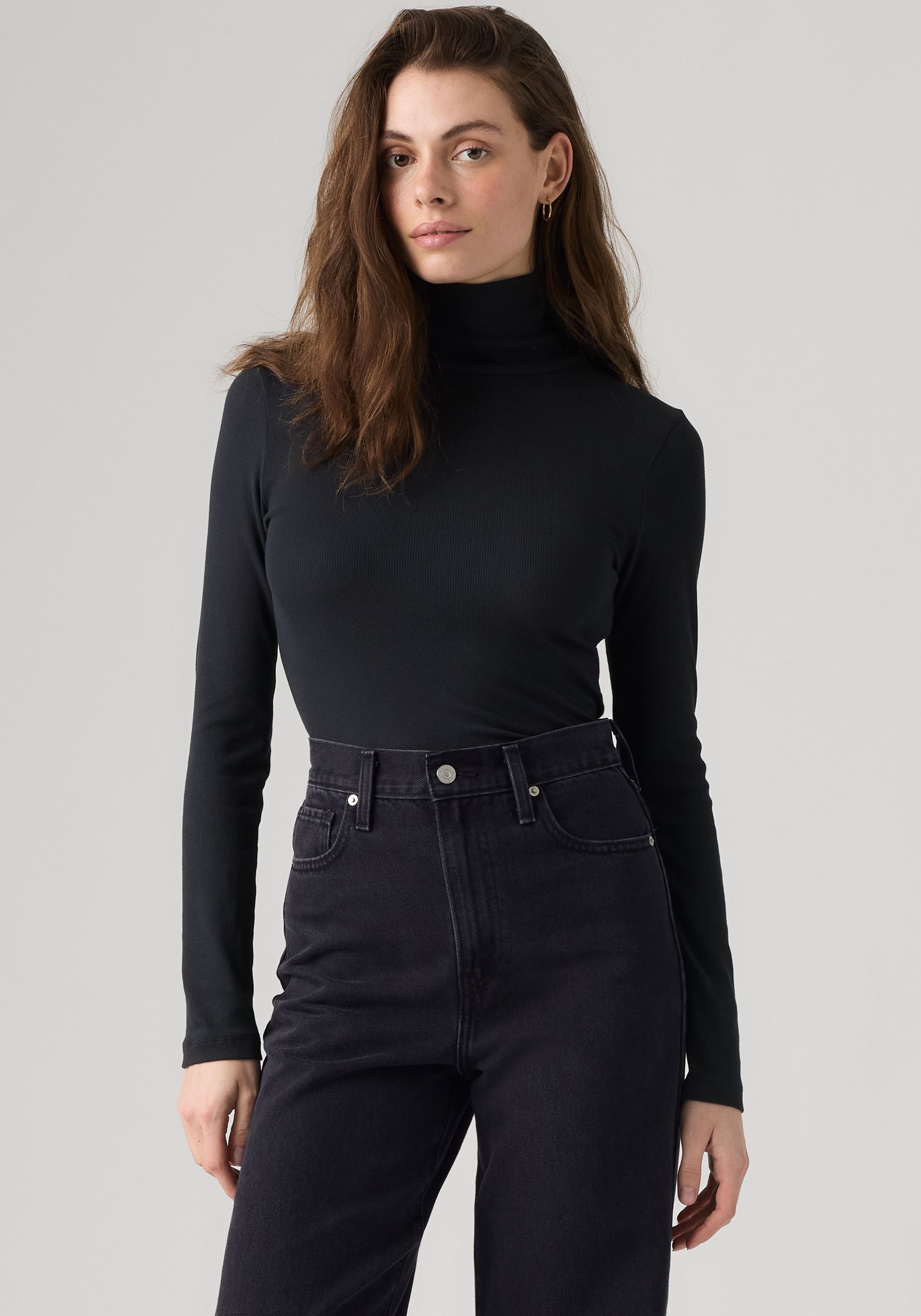 Levis Rollkragenshirt "HAYES LS LAYERING TURTLENECK" Hoch geschlossener Rollkragen