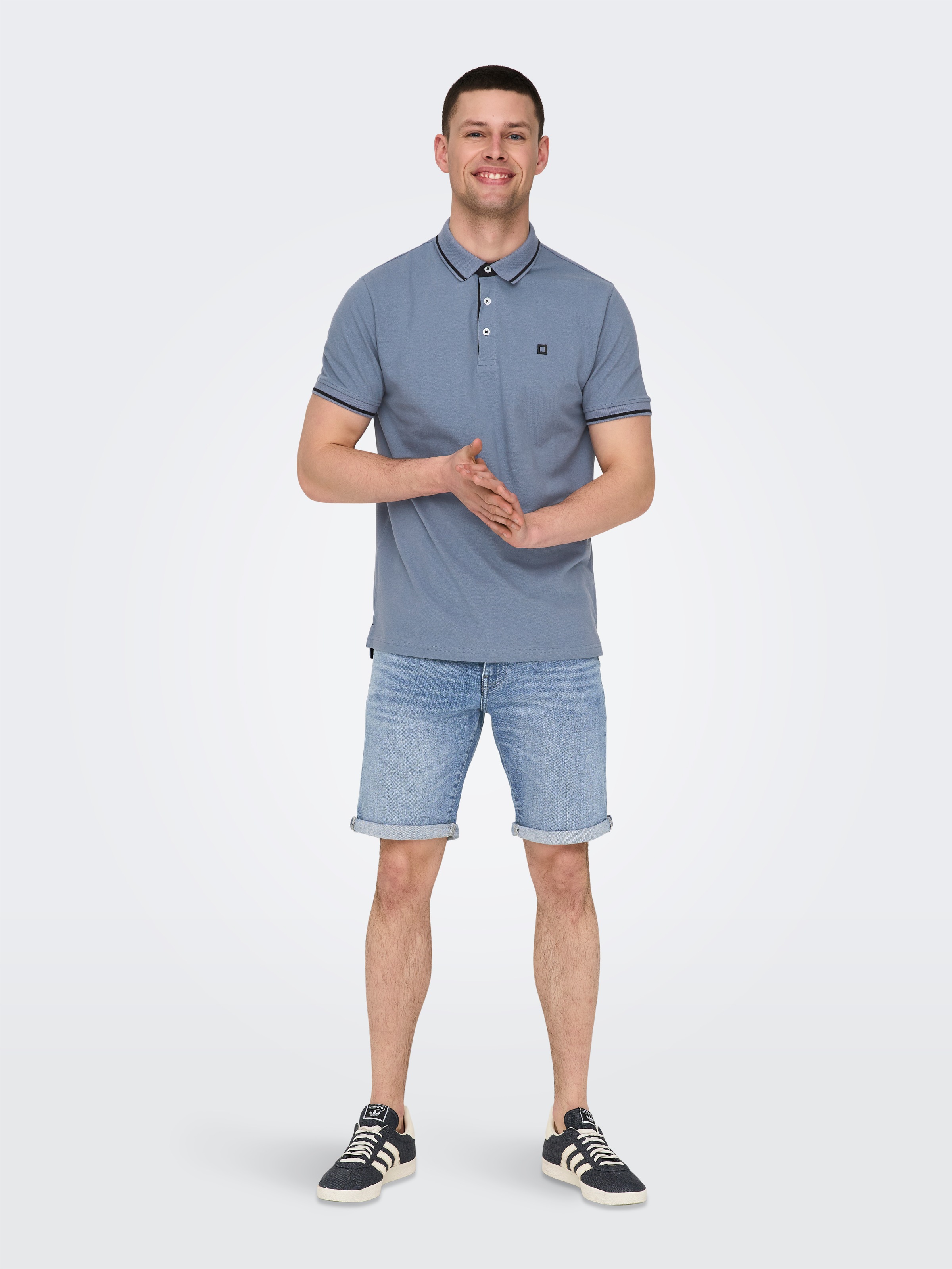 Thumbnail - ONLY & SONS Shorts "ONSPLY MBD 8772 TAI DNM SHORTS NOOS"