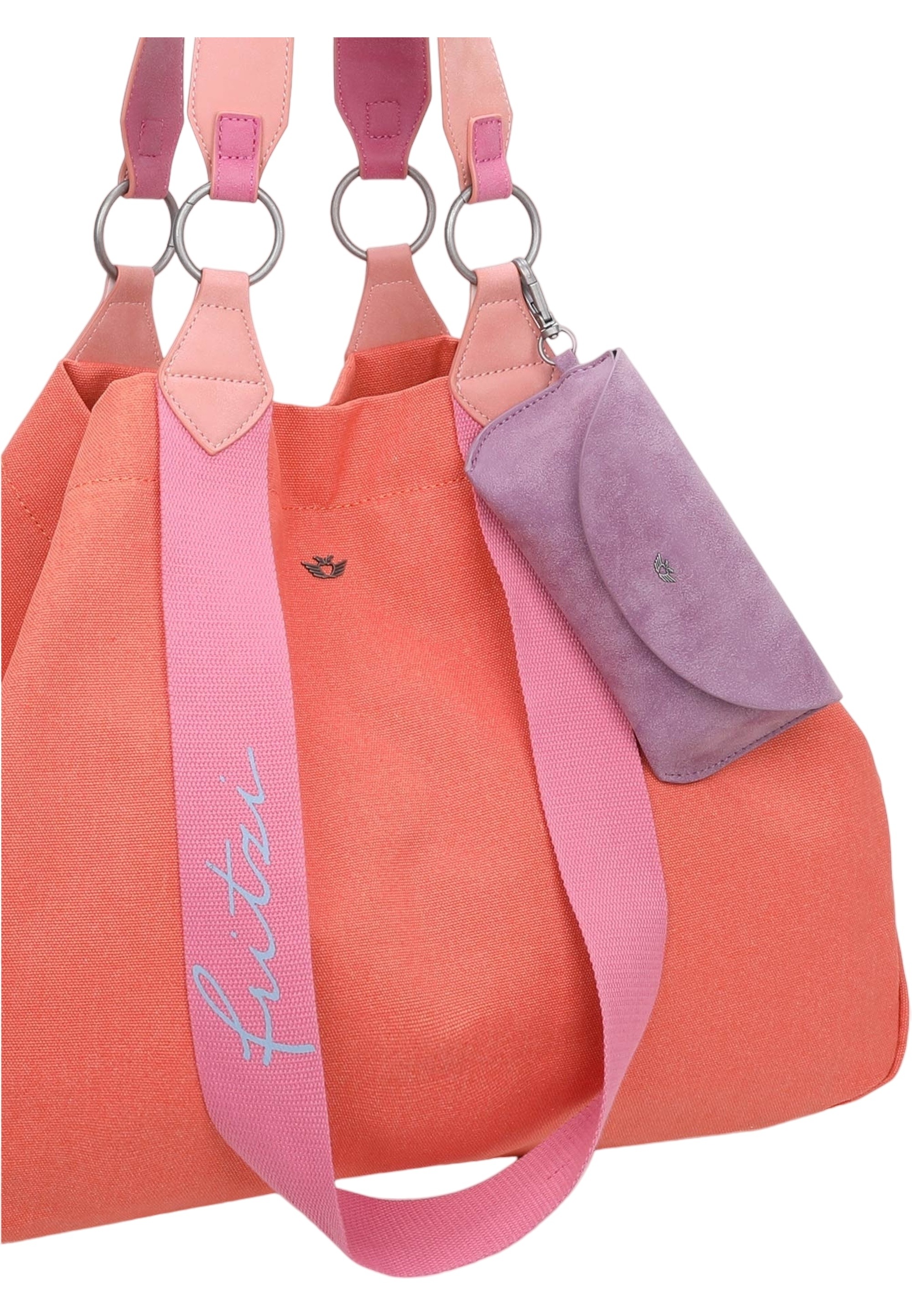 Fritzi aus Preußen Henkeltasche »Izzy«, aus veganen Materialien
