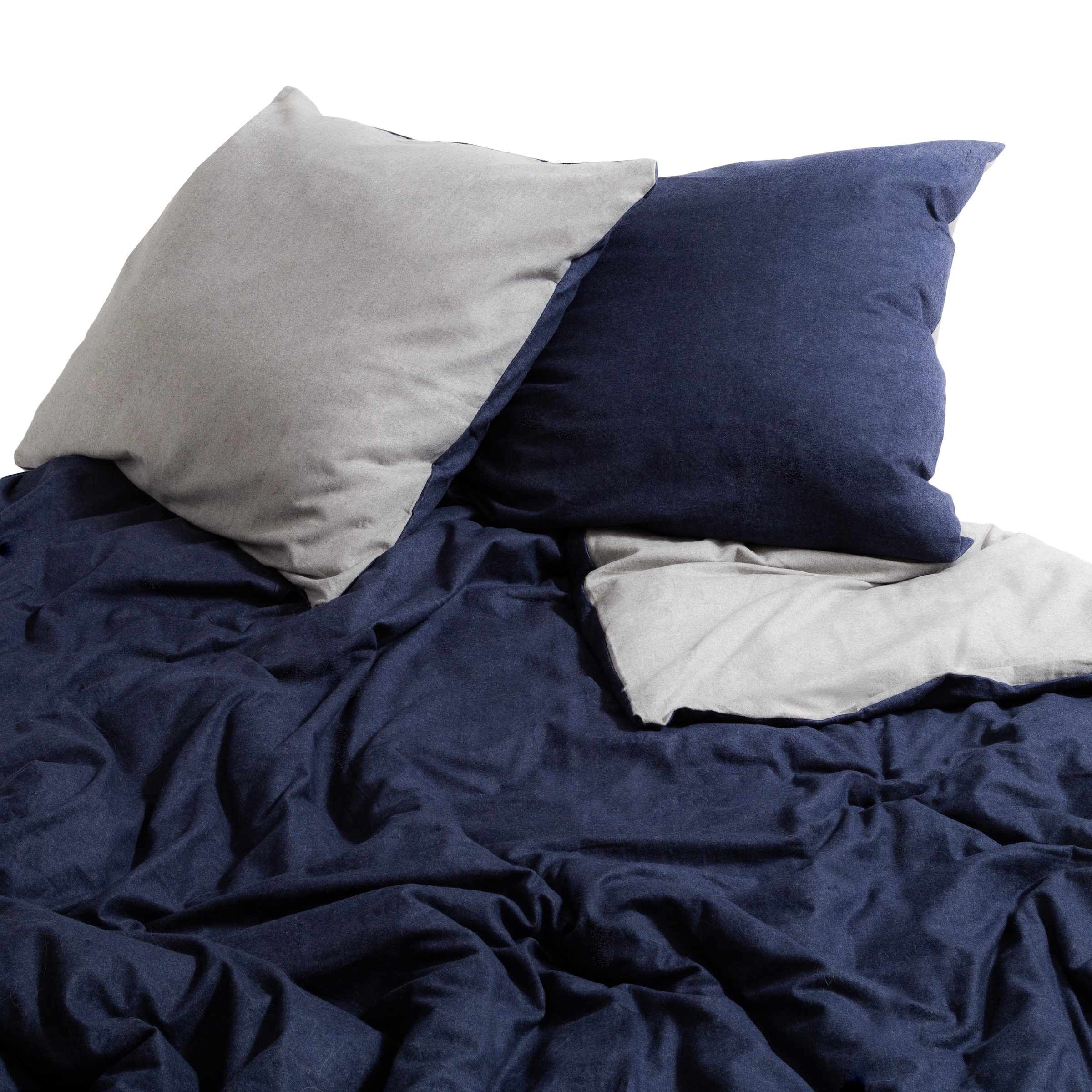 Wolkenfeld Kissenbezug »Flanell Baumwolle Kopfkissenbezug - Premium Kissenbezug« Größe 80x80, 40x80 und 70x90 cm; versteckter Reißverschluss