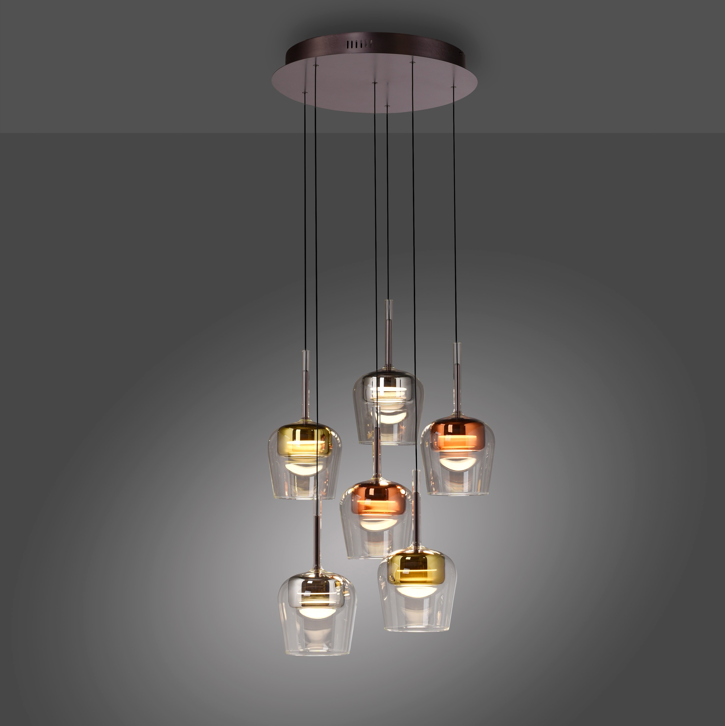 Neuhaus Q SMART HOME LIGHTS LED Pendelleuchte »Q-KON« LED-Board 1 Stk. warmweiß - kaltweiß