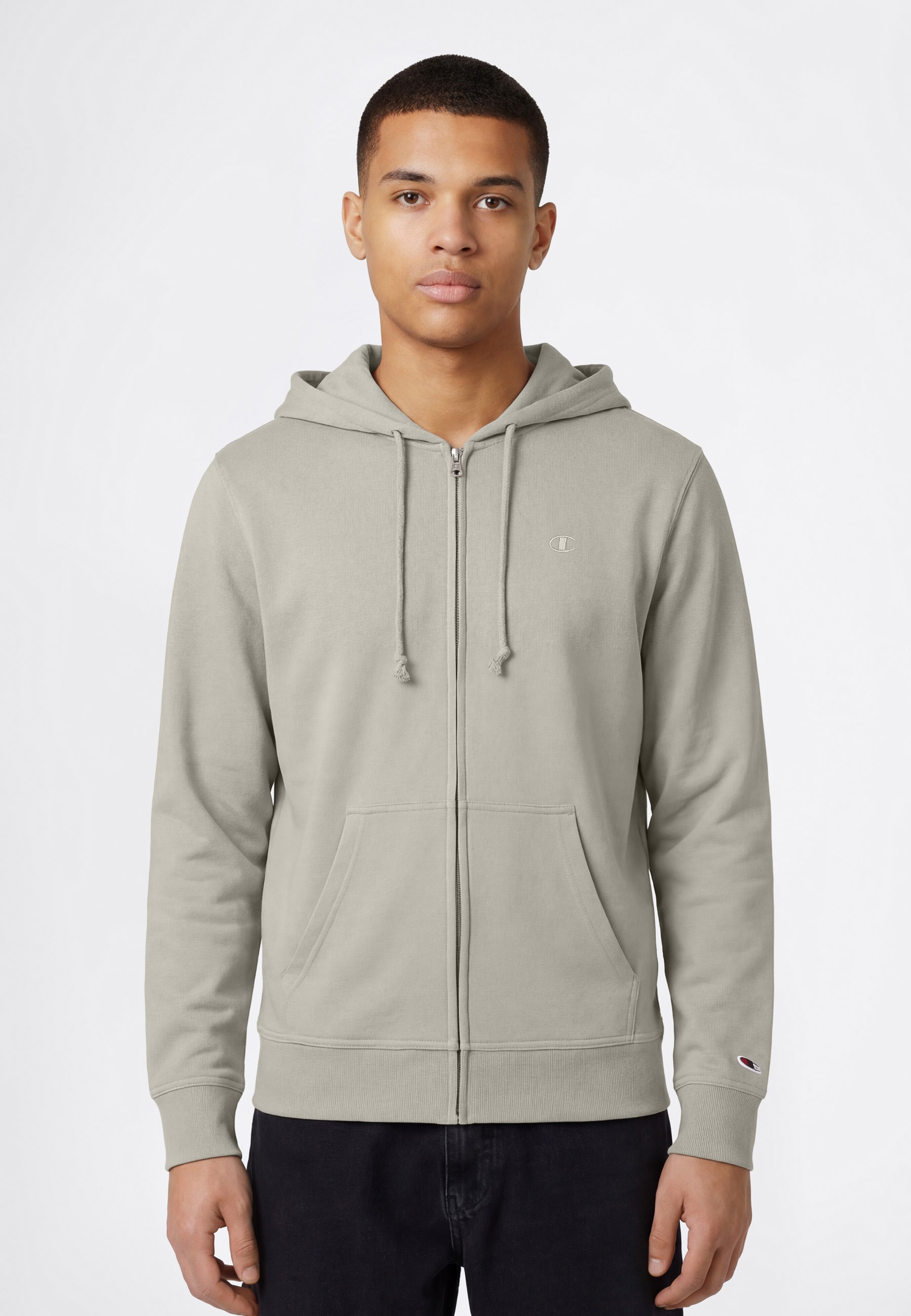 Champion Kapuzensweatjacke "ICONS TONAL Terry Full Zip Hoodie" mit Kapuze, günstig online kaufen