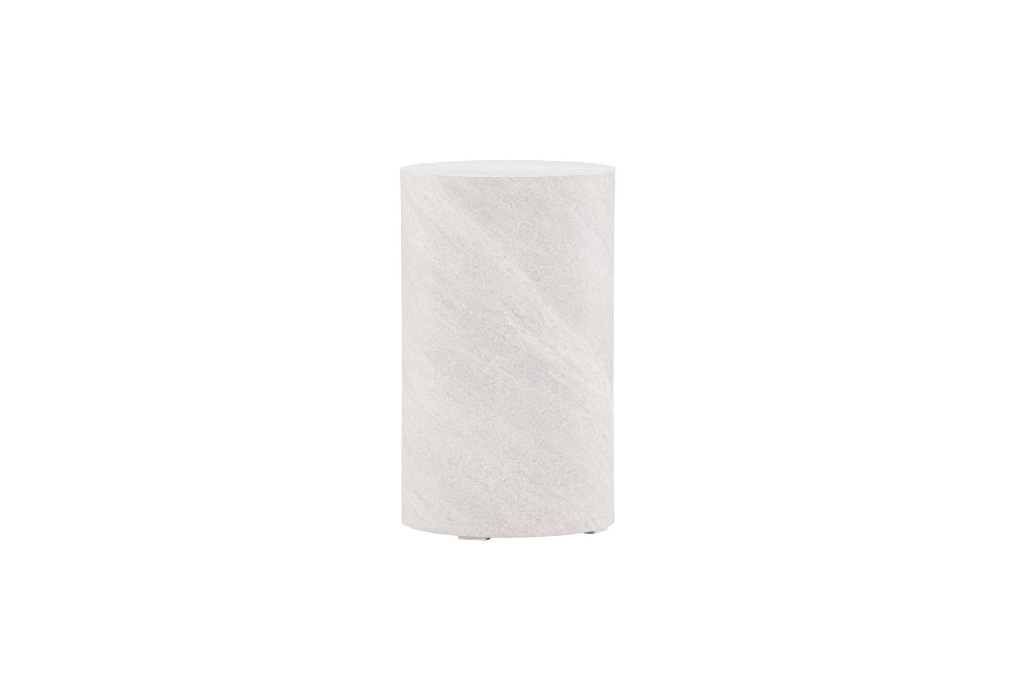 Venture Home Beistelltisch »York, runder Beistelltisch Ø 30 × 50 cm in moderner Betonoptik« Ablagetisch, MDF, rund, kompakt, betonoptik, dezent
