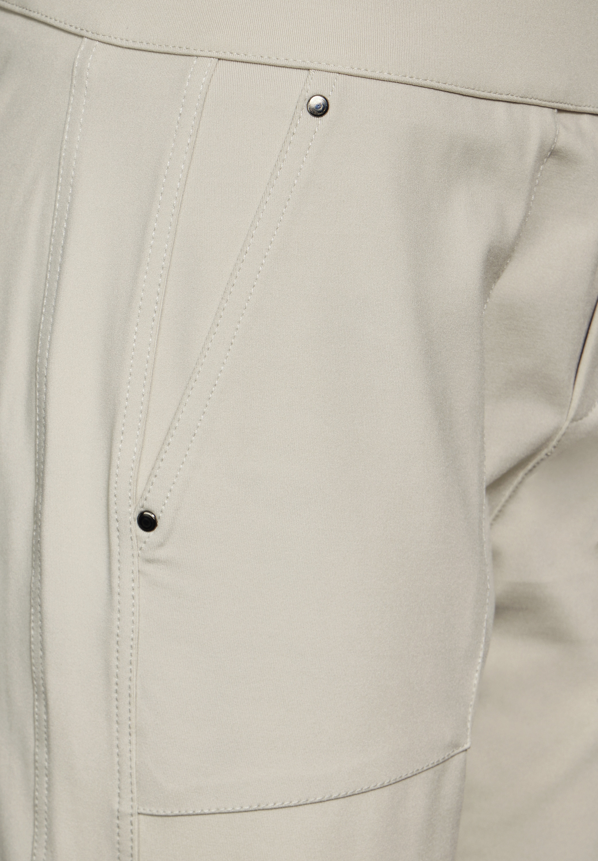 STREET ONE Cargohose, softer Materialmix