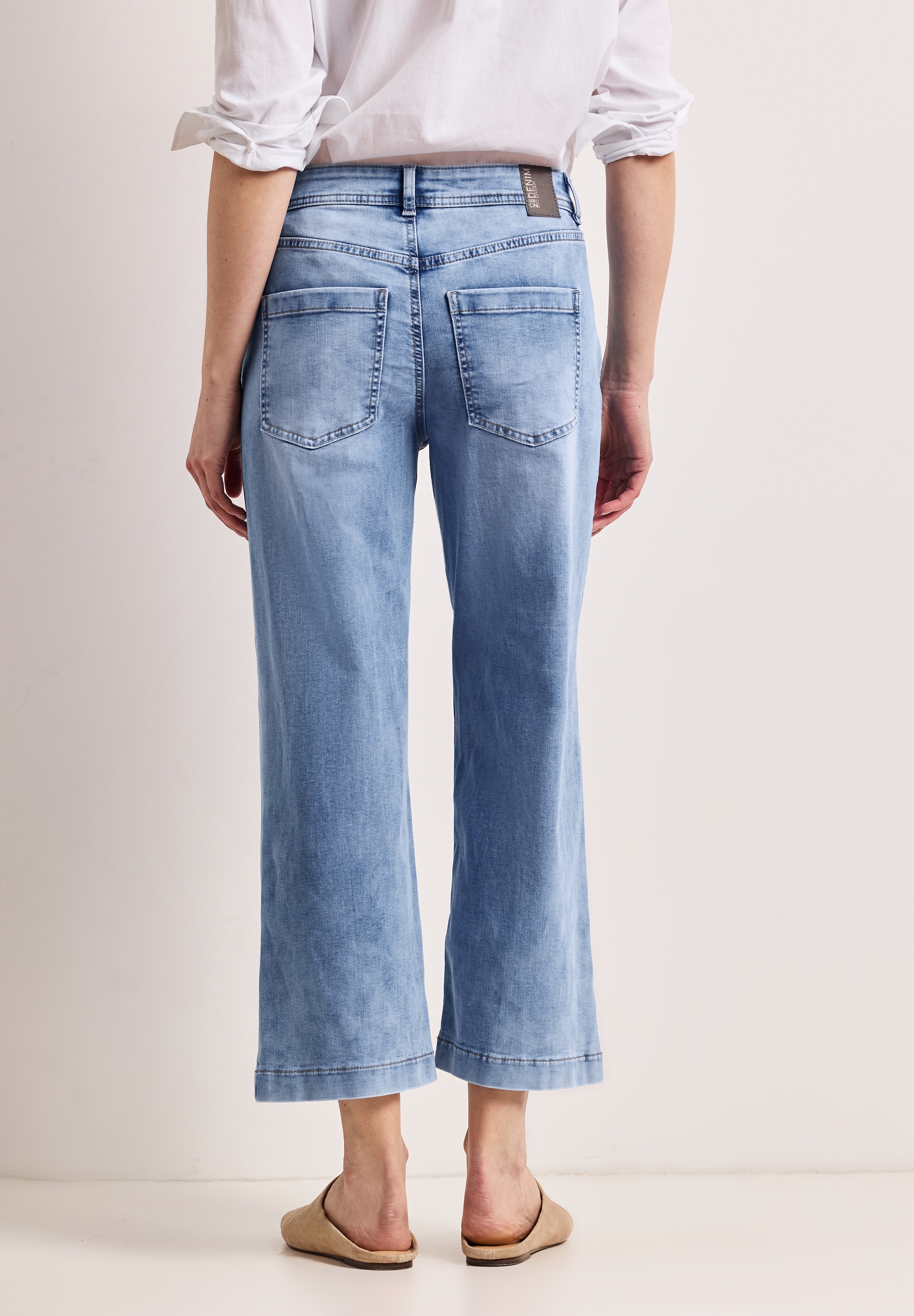 STREET ONE Loose-fit-Jeans High Waist