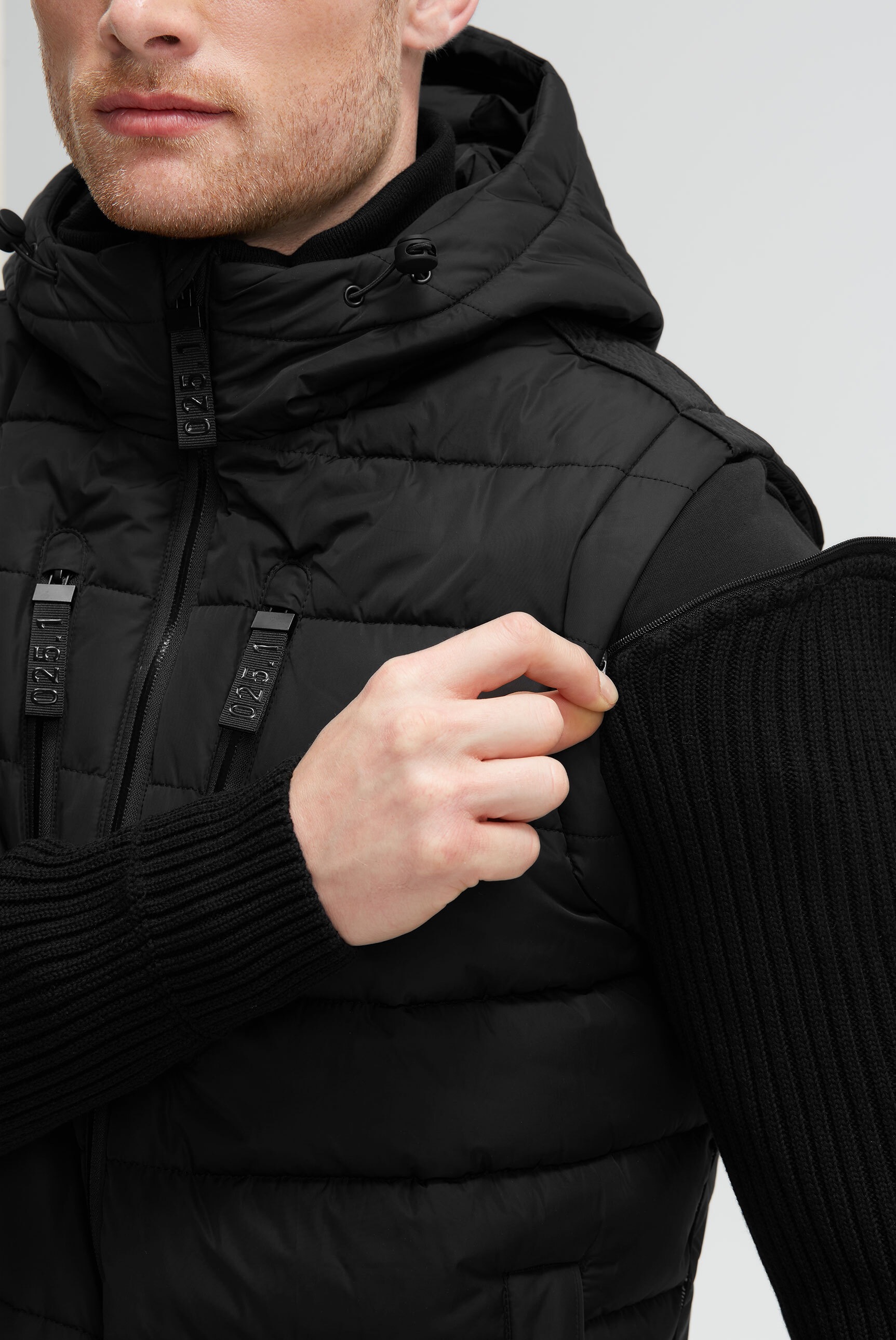 CAMP DAVID Outdoorjacke, mit Kapuze, mit Brusttaschen
