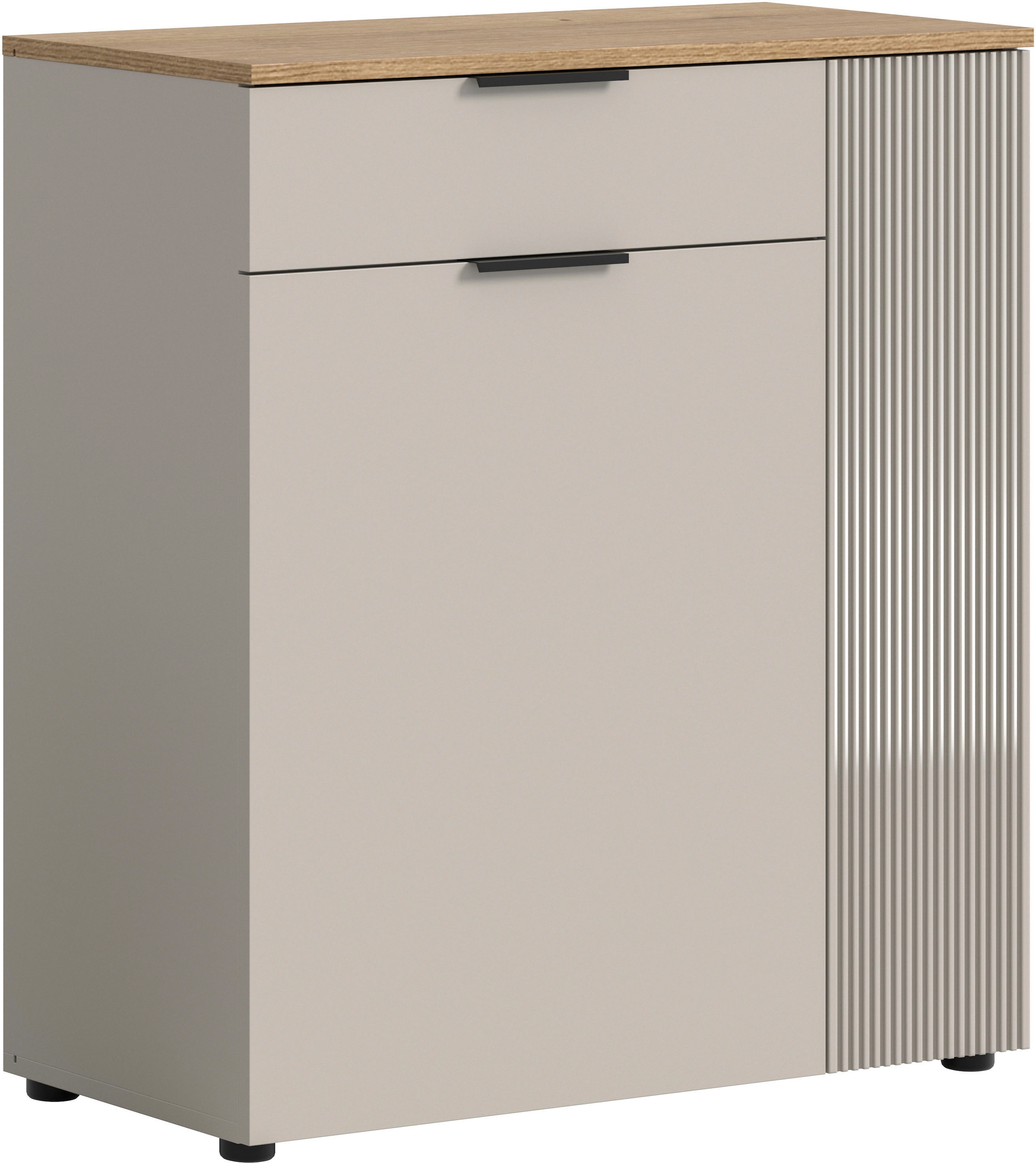 INOSIGN Garderobenschrank "EDIL, Höhe 88cm, 2 Türen, 1 Schubkasten, 3 Fäche günstig online kaufen