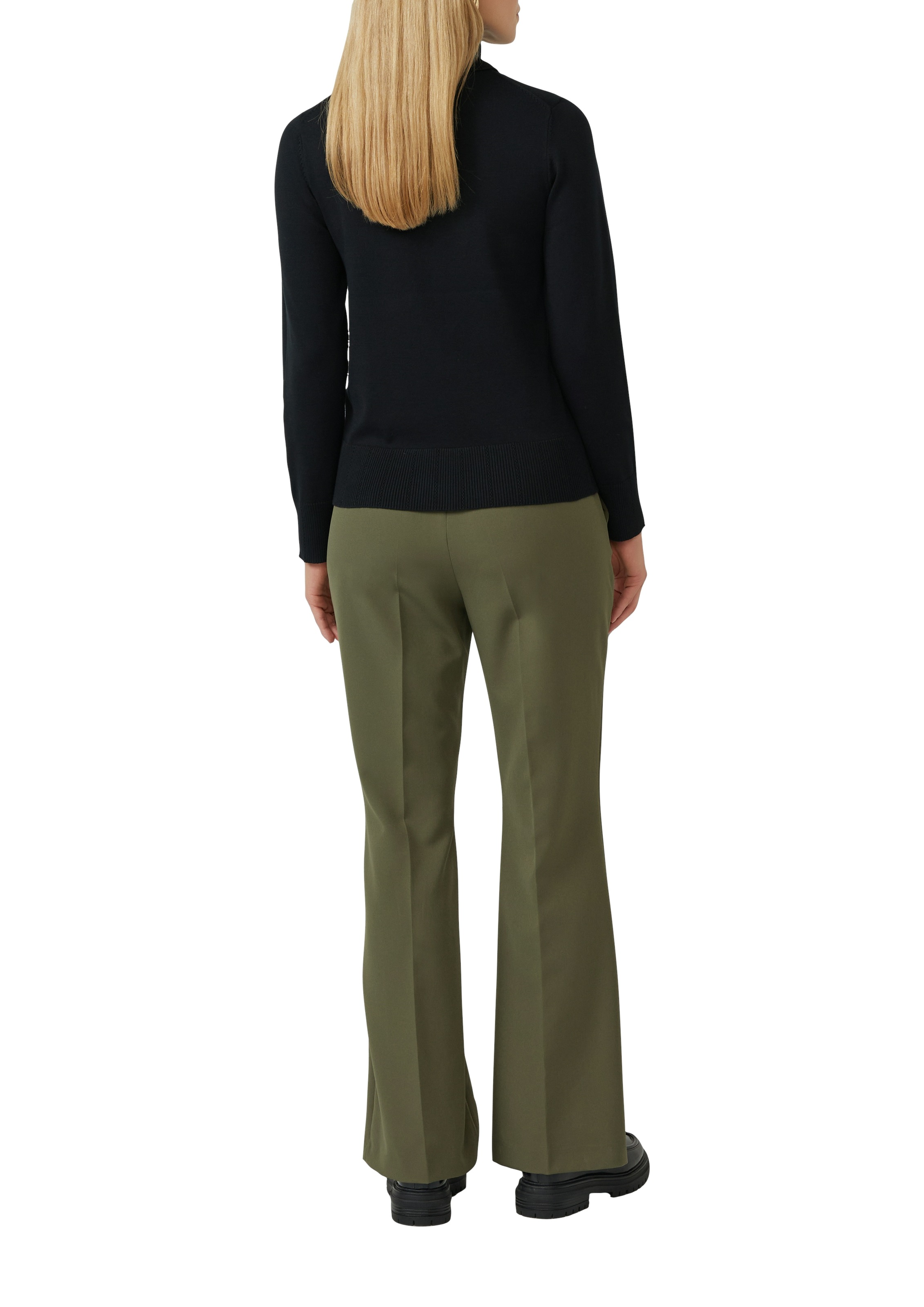 s.Oliver BLACK LABEL Strickpullover, mit Rollkragen