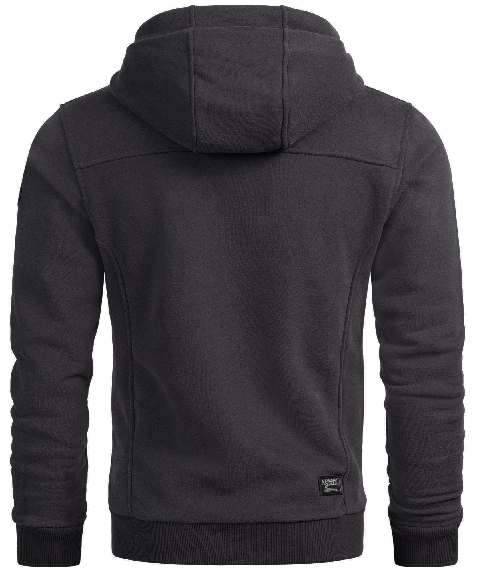 Alessandro Salvarini Kapuzensweatjacke »ASMeroiia«, mit großer Kapuze