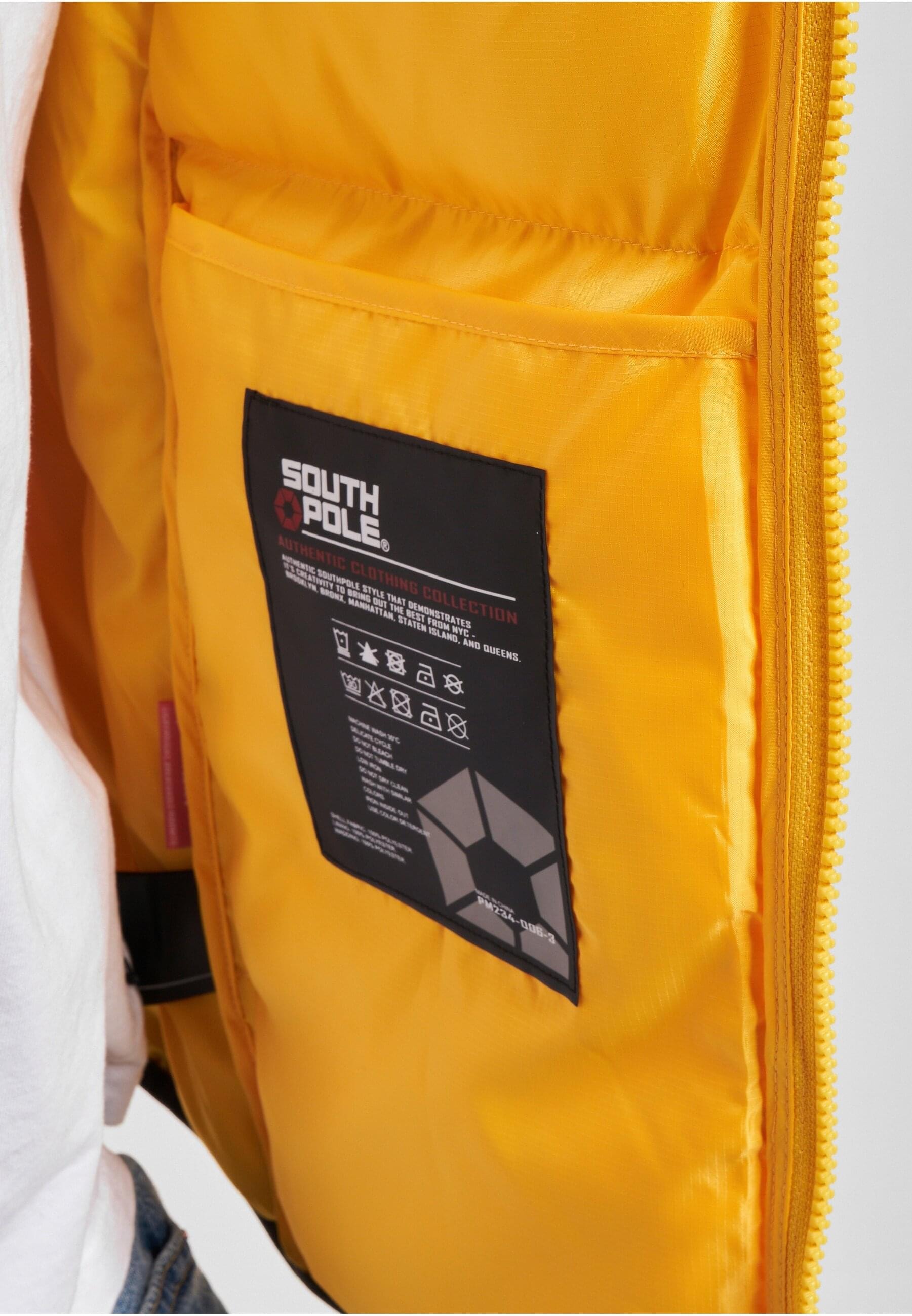 Southpole Steppweste »Southpole Herren PM234-006-3 SP Bubble Vest 1.0«, (1 tlg.)
