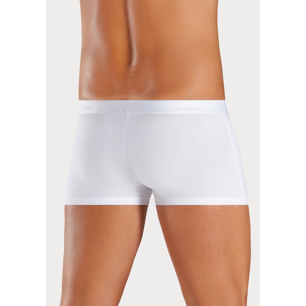 s.Oliver Boxershorts, (Packung, 2 St.)