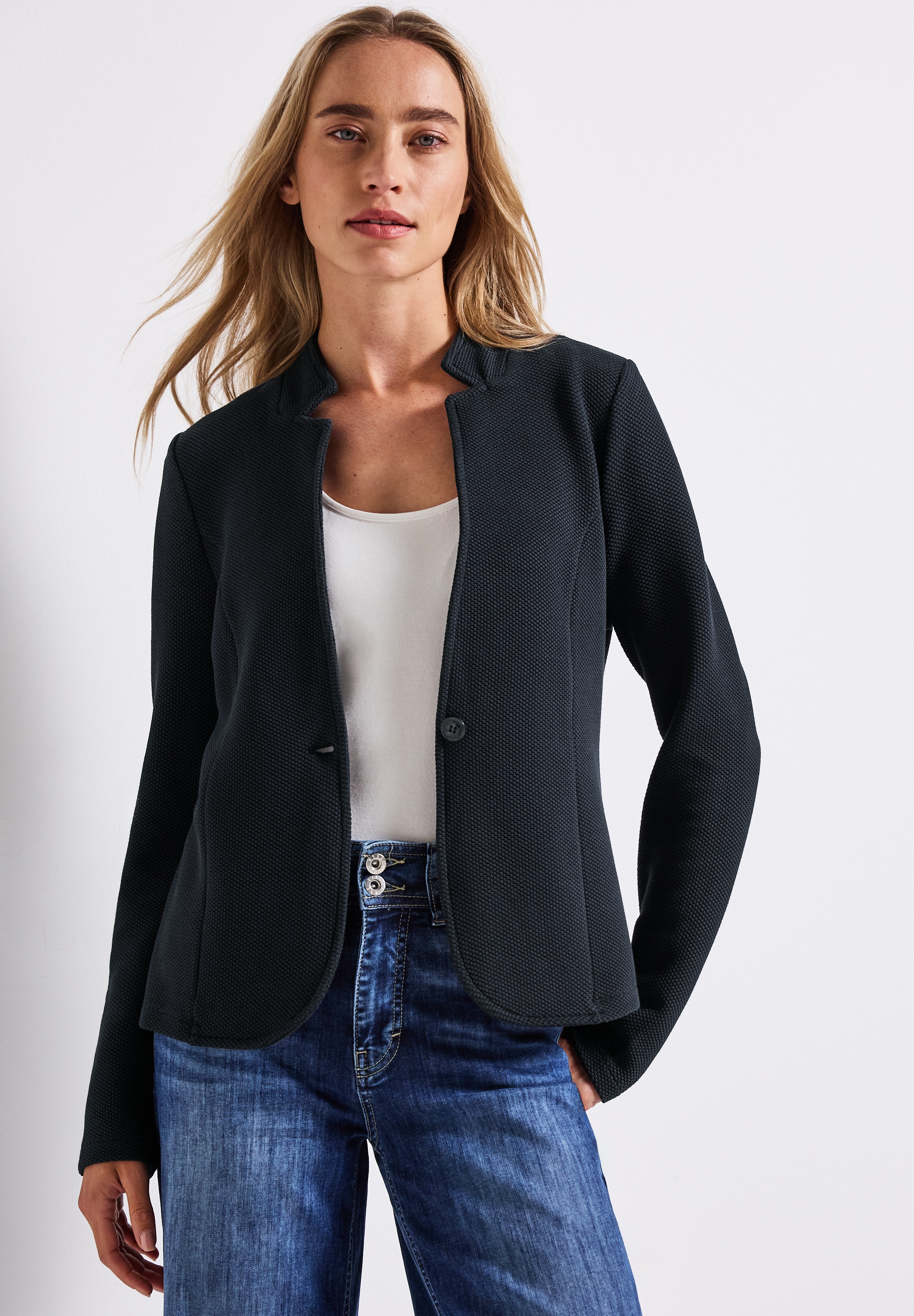 STREET ONE Kurzblazer, mit Reverskragen günstig online kaufen