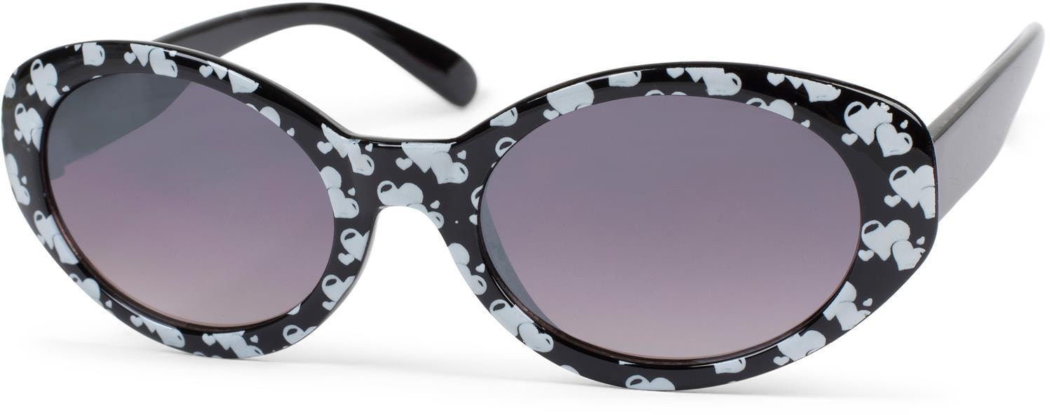 styleBREAKER Sonnenbrille "Kinder Sonnenbrille mit Herzchen, Mädchen" 1 Stk.