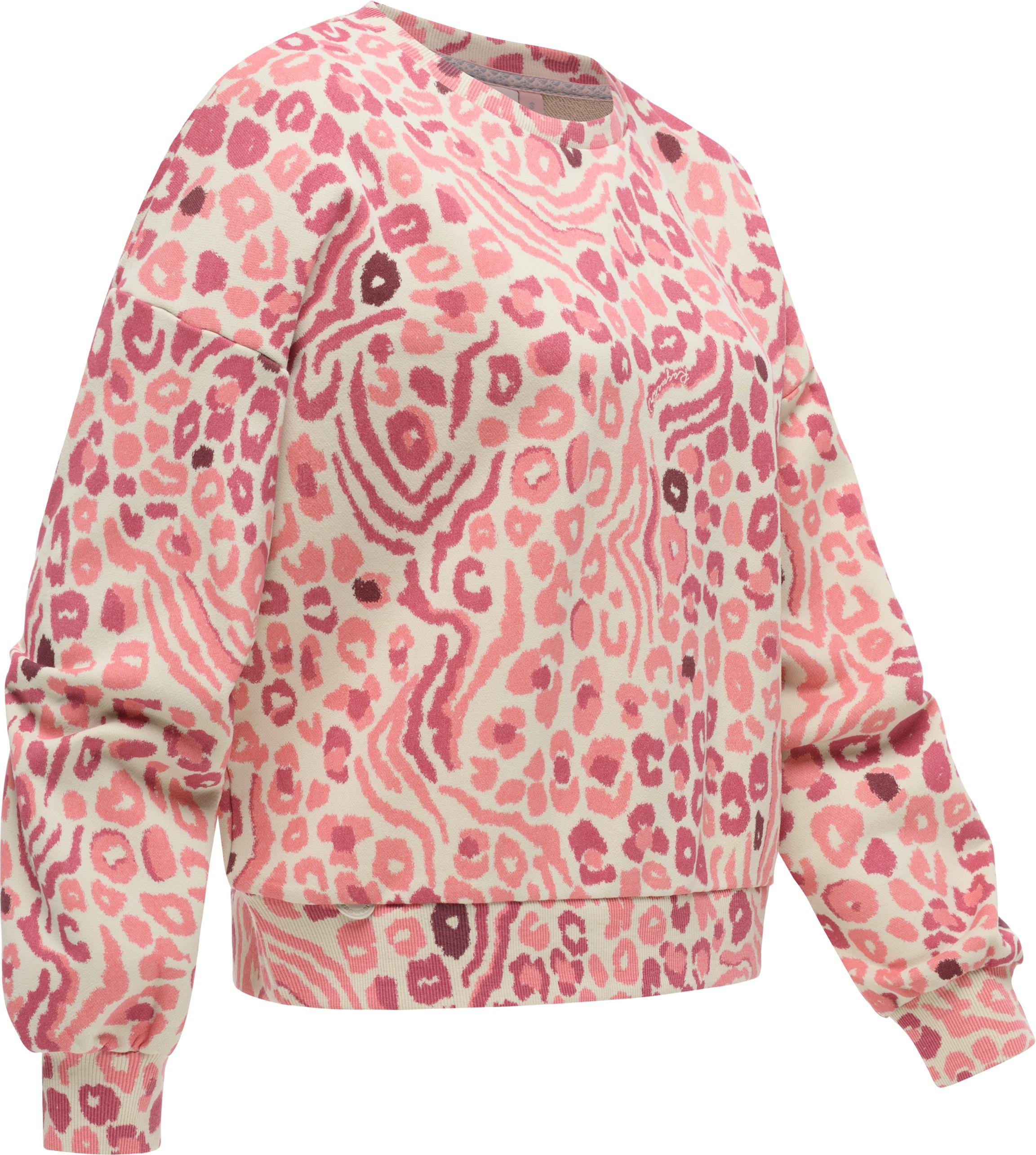 RAGWEAR Wuss Print Sweatshirt Pink L 3