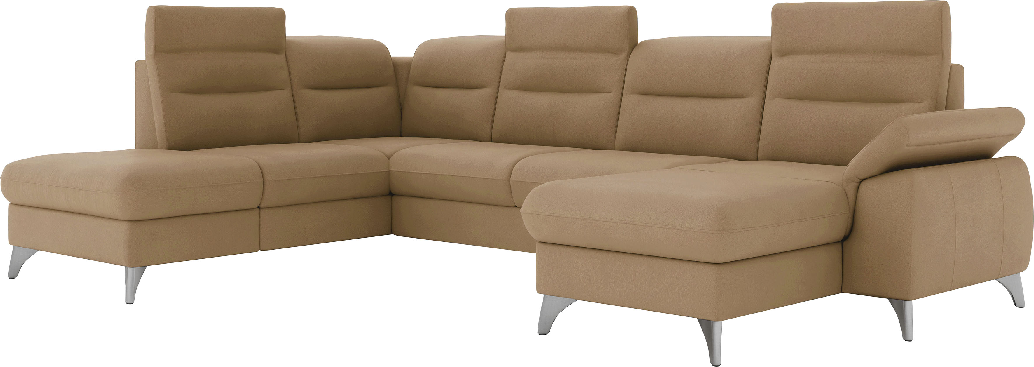 sit&more Wohnlandschaft "Astoria U-Form" wahlweise mit motorischer Relaxfunktion