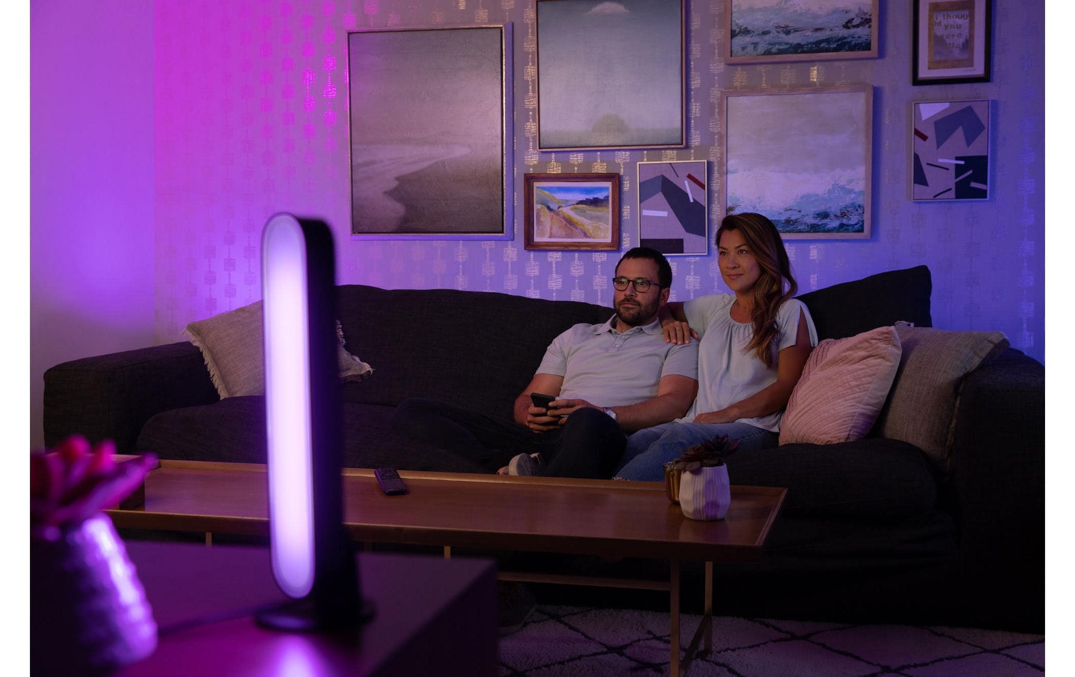 Philips Hue Pendelleuchte »Hue Tischleuchte Play« Farbwechsler