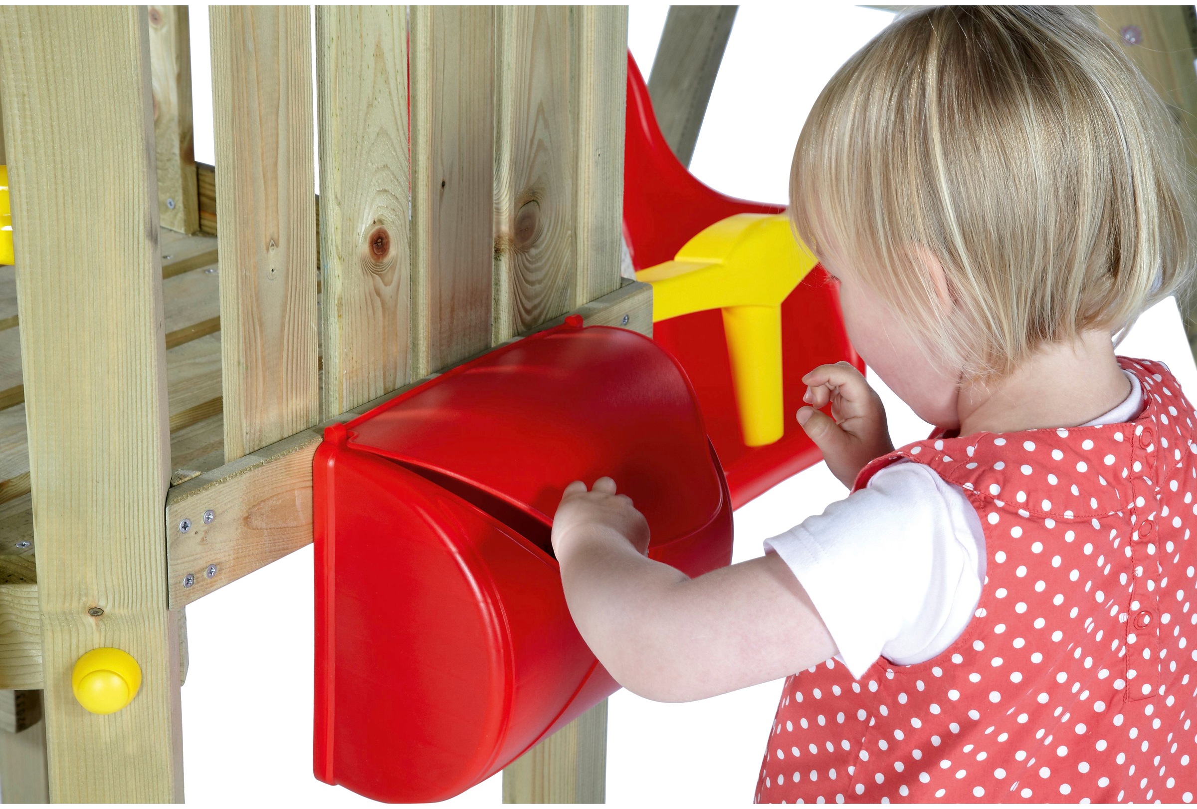 plum Spielturm »Kleinkinder Turm mit Babyschaukel«, BxLxH: 162x244x123 cm