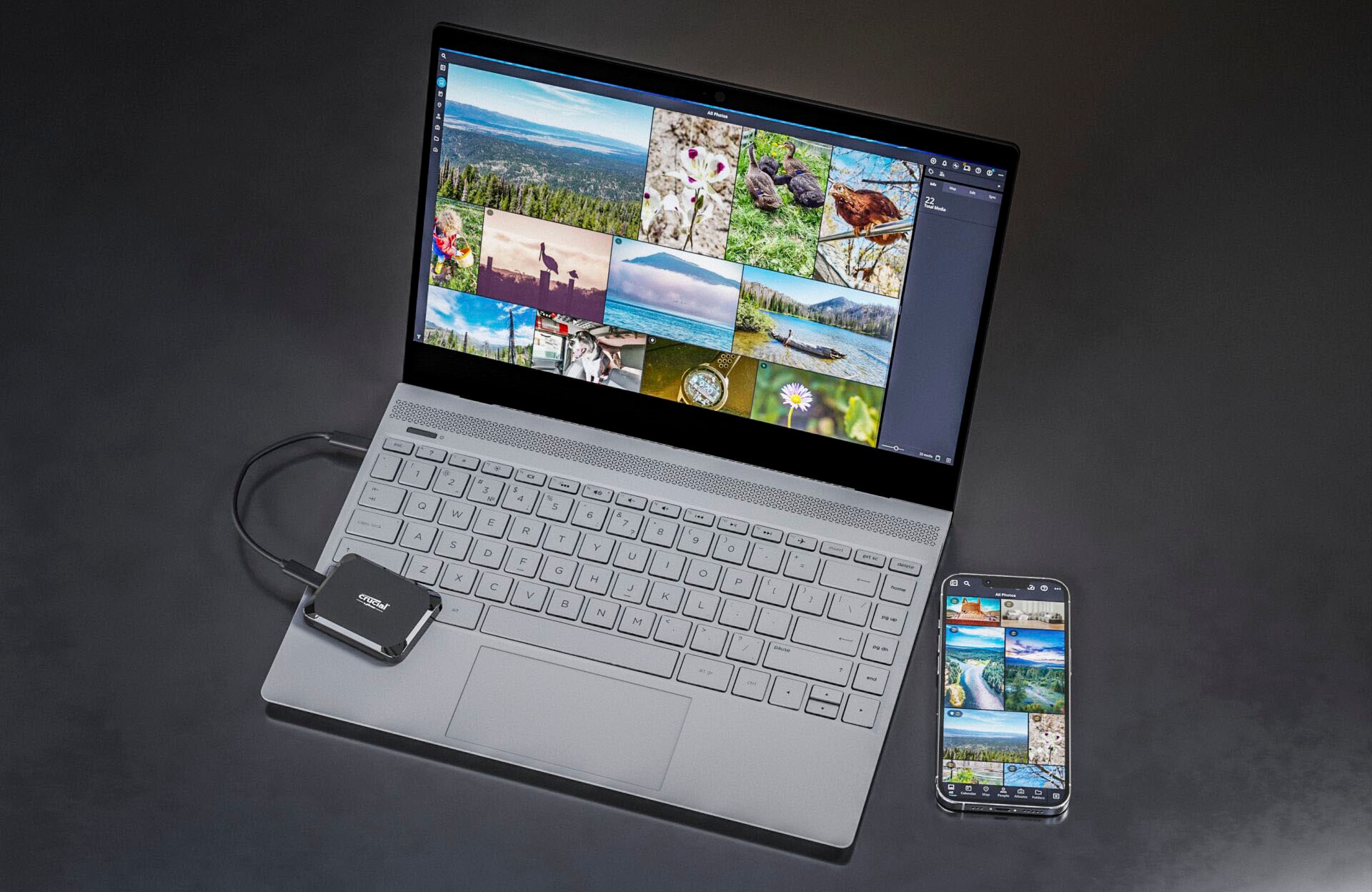 Crucial externe SSD »X9 2 TB« 2 TB Anschluss USB-C