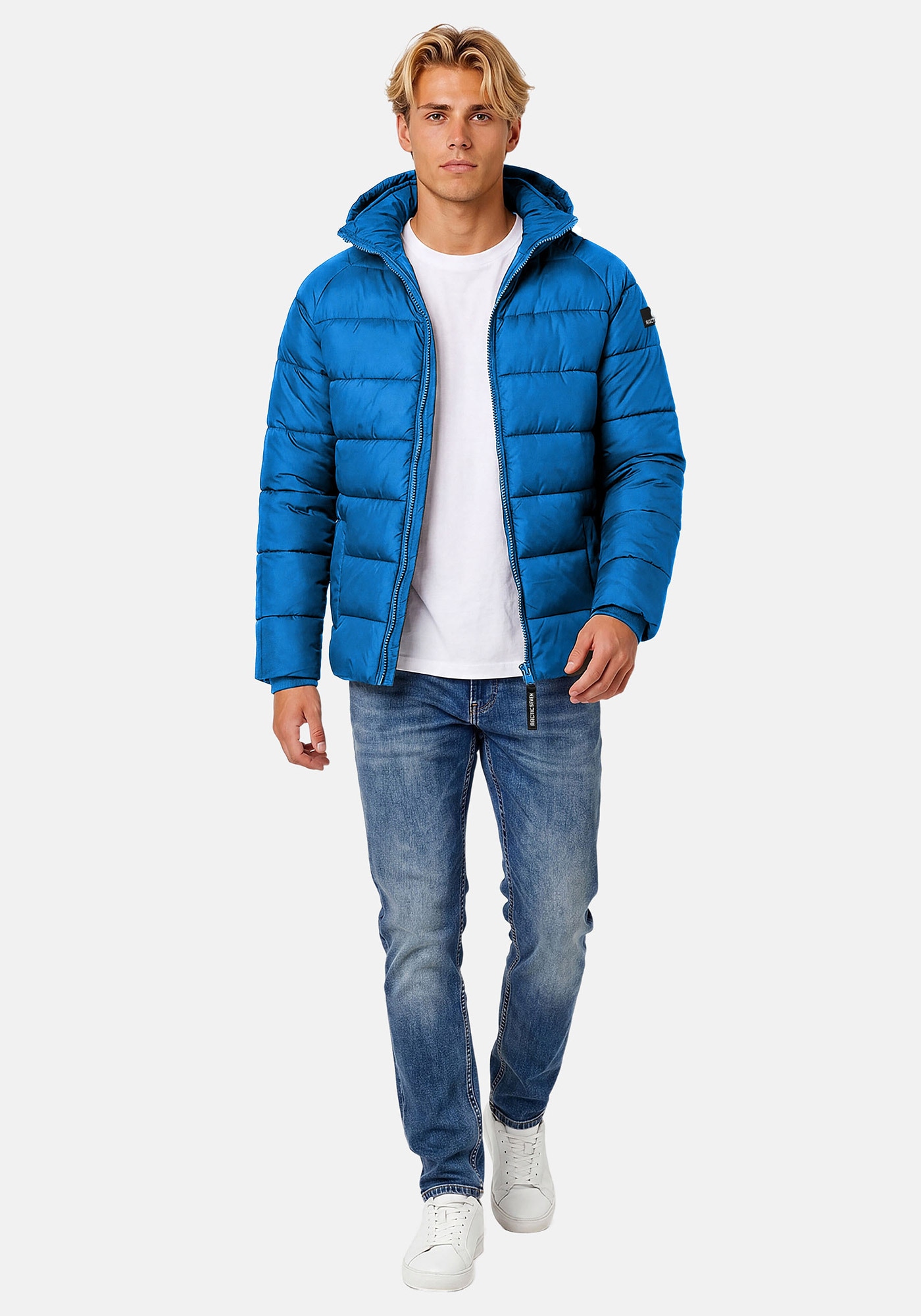 Arctic Seven Winterjacke "ASRodrii" mit warmem Teddyfell und abnehmbarer Kapuze
