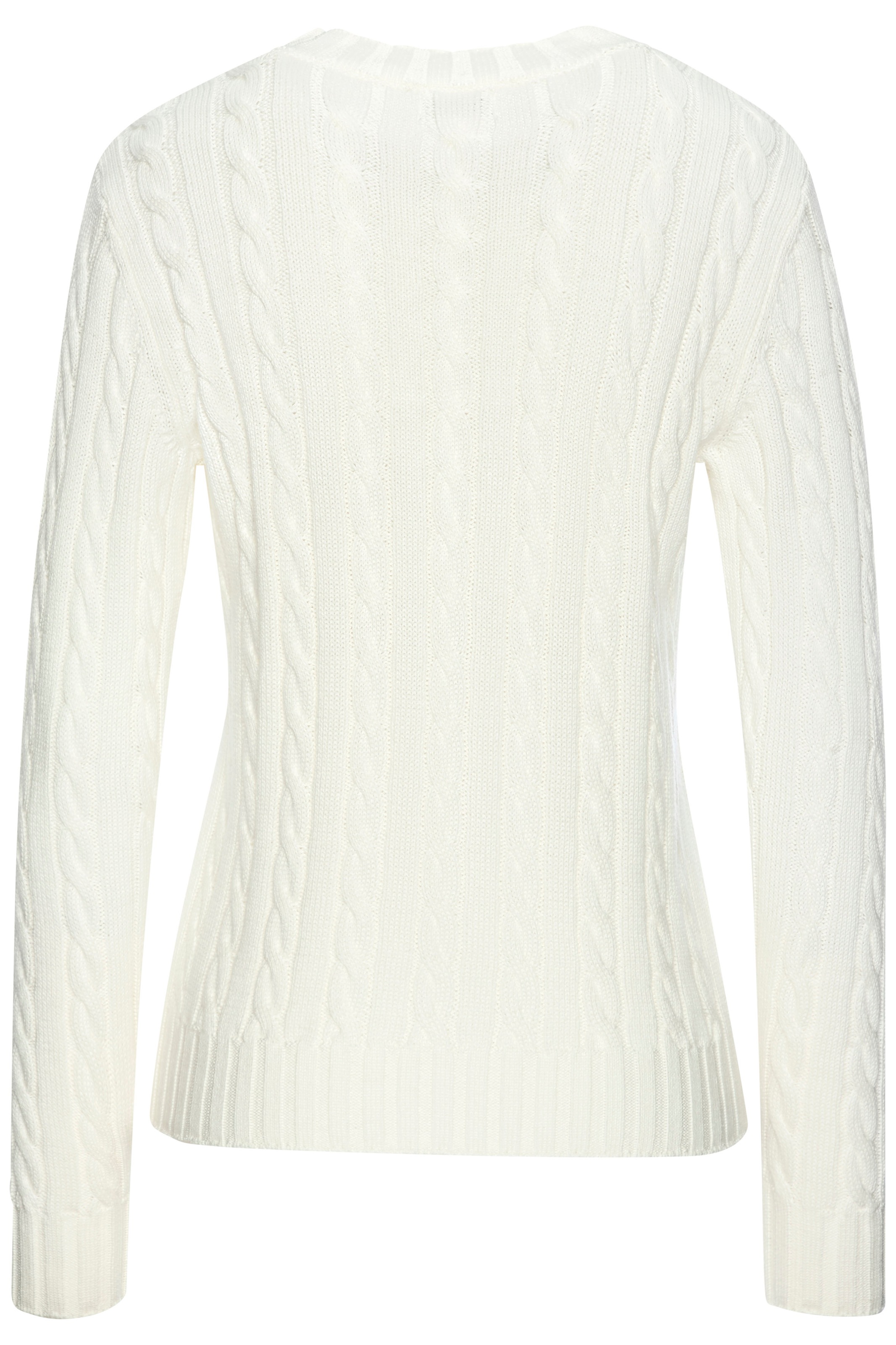 LASCANA Pull Femme Col Rond Tricot Crème 36/38 3
