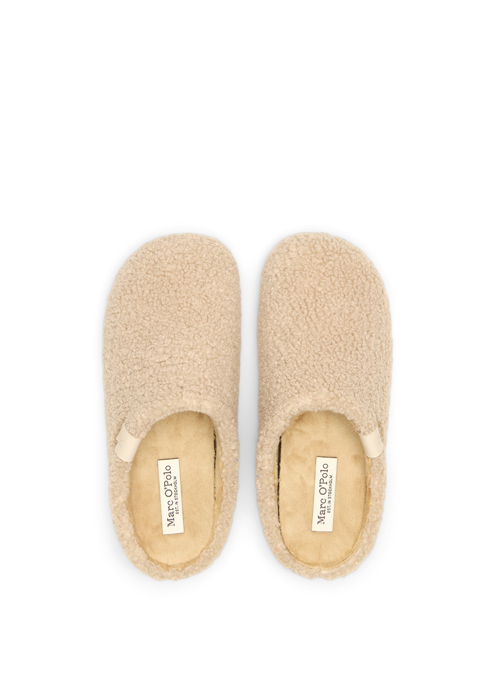 Marc O'Polo Hausschuh »aus flauschigem Teddyfell«