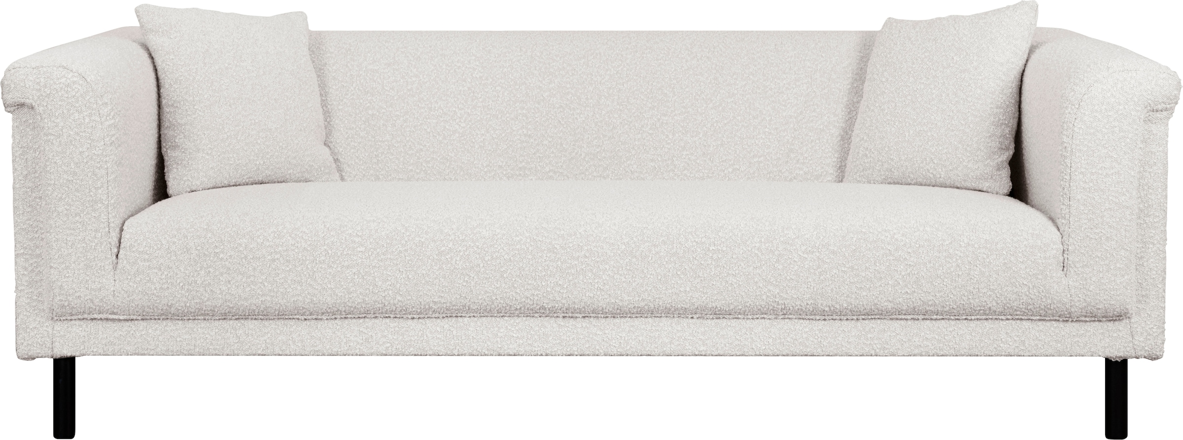 INOSIGN 3-Sitzer »AGNIA B/T/H: 210/85/71 cm«, incl. Zierkissen, auch in Cord und Bouclé