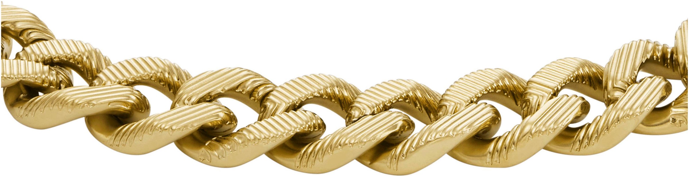 Fossil Armband »Schmuck Geschenk Edelstahl HARLOW«