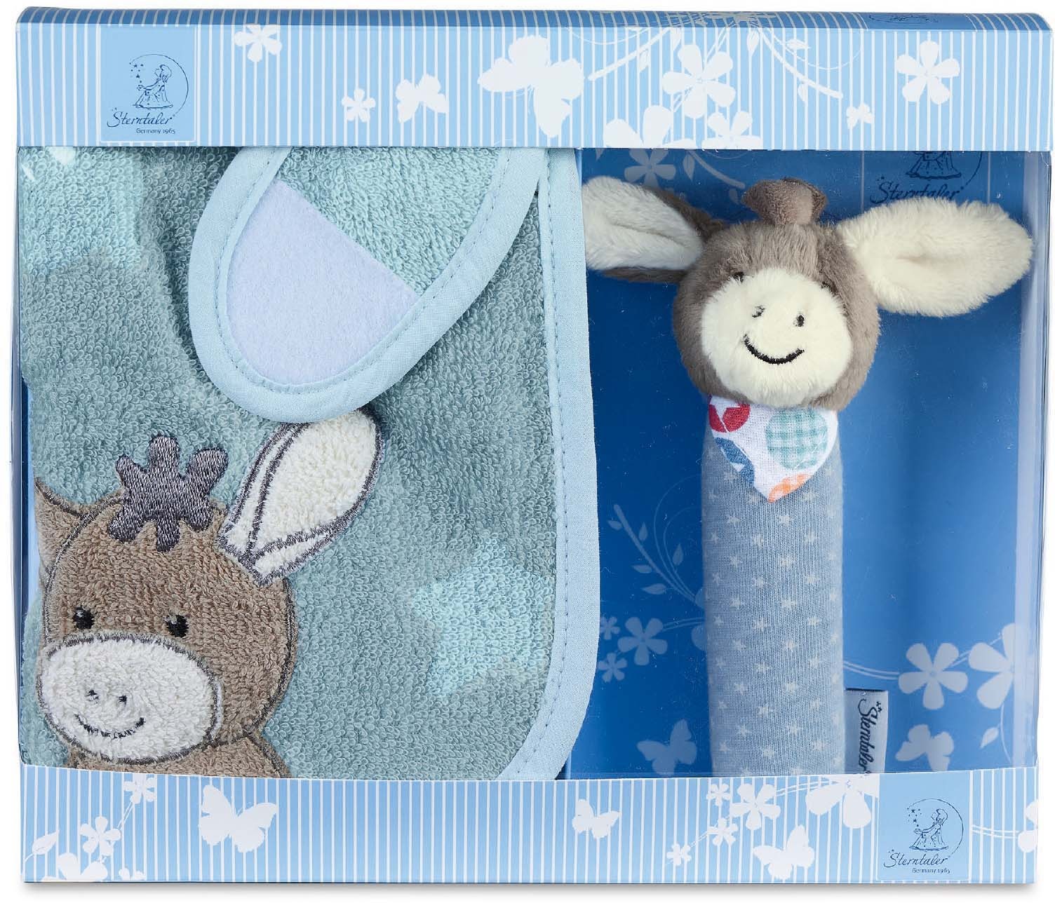 Sterntaler® Greifling »Emmi«, (Set, 2 tlg., Geschenk-Set)