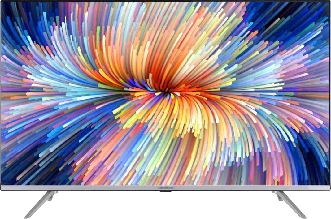 4K -TV Zoll, BAUR »D55V850M5CWHI«, | LED-Fernseher HD, cm/55 Ultra Smart Telefunken 138