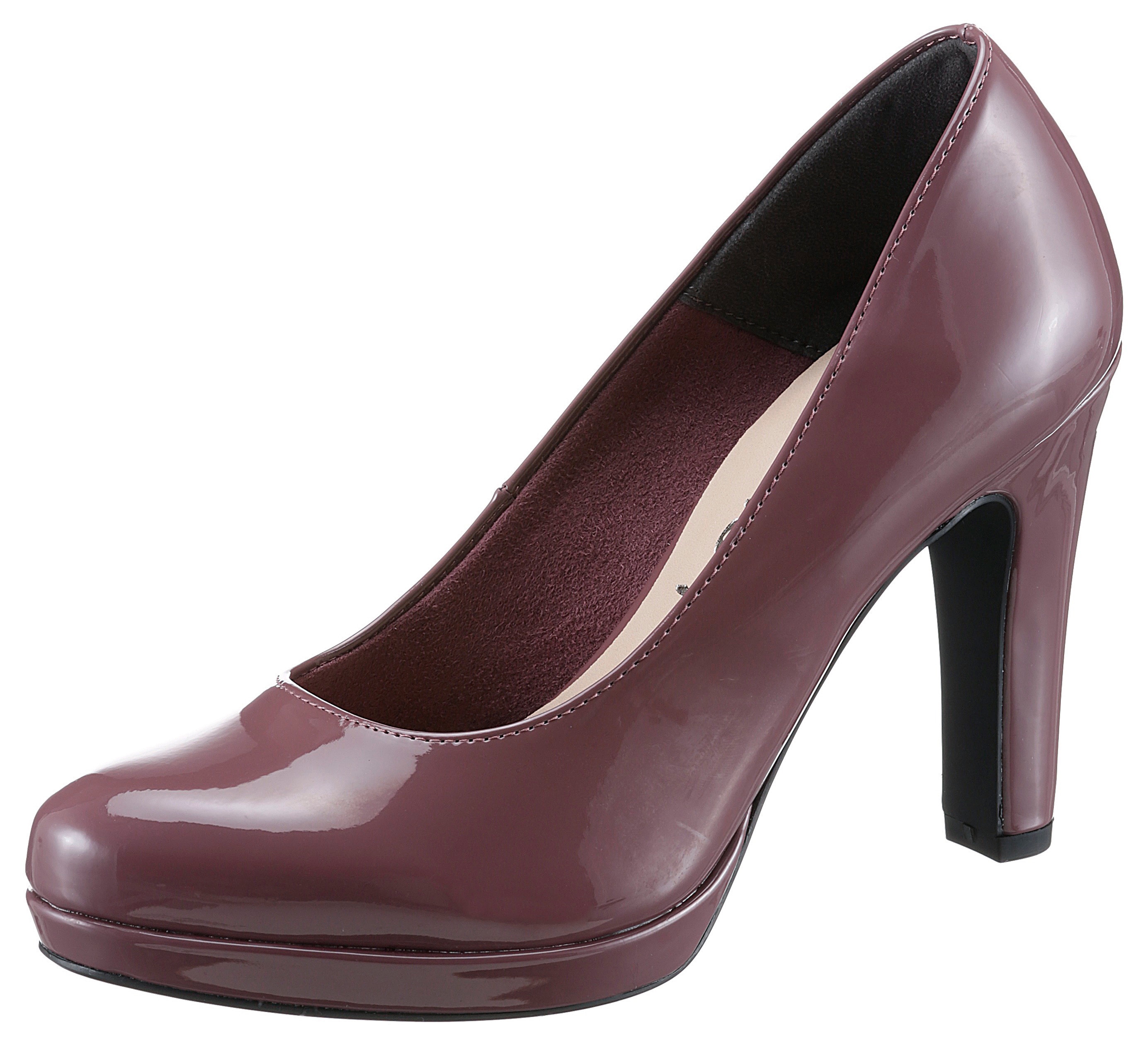 tamaris -  High-Heel-Pumps, in glänzender Optik