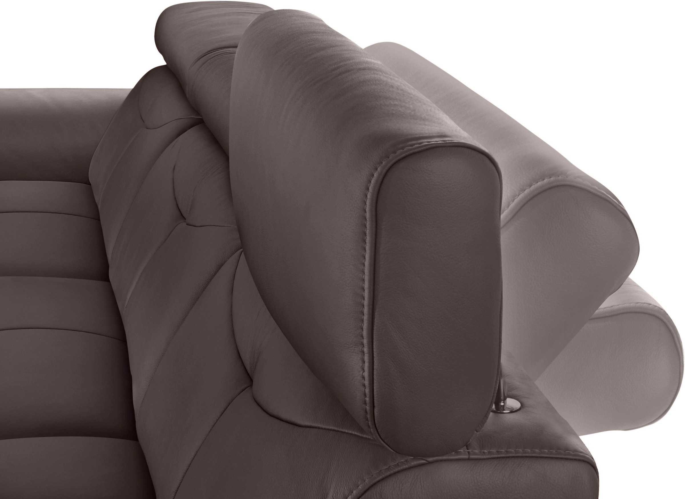 exxpo - sofa fashion Ecksofa »Spring, super bequem, mit Armteil- und Kopfteilfunktion, OTTOs Choice«, L-Form, wahlweise mit Bettfunktion und Bettkasten