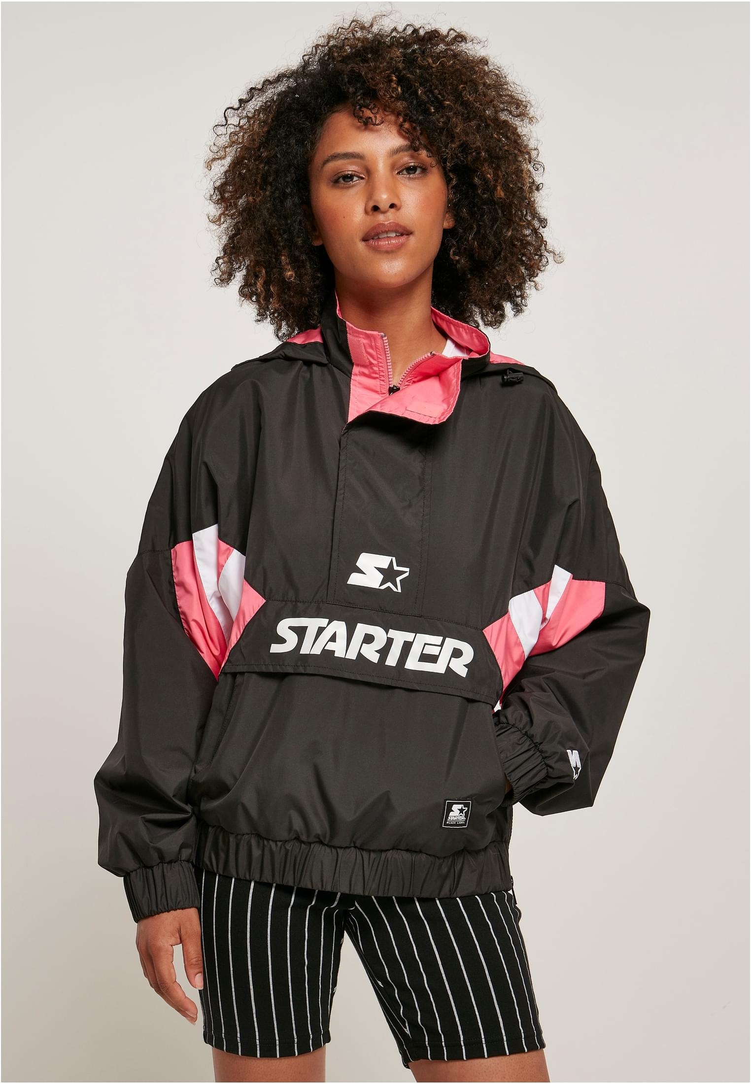 Starter Black Label Windbreaker "Starter Black Label Damen", (1 St.), mit Kapuze