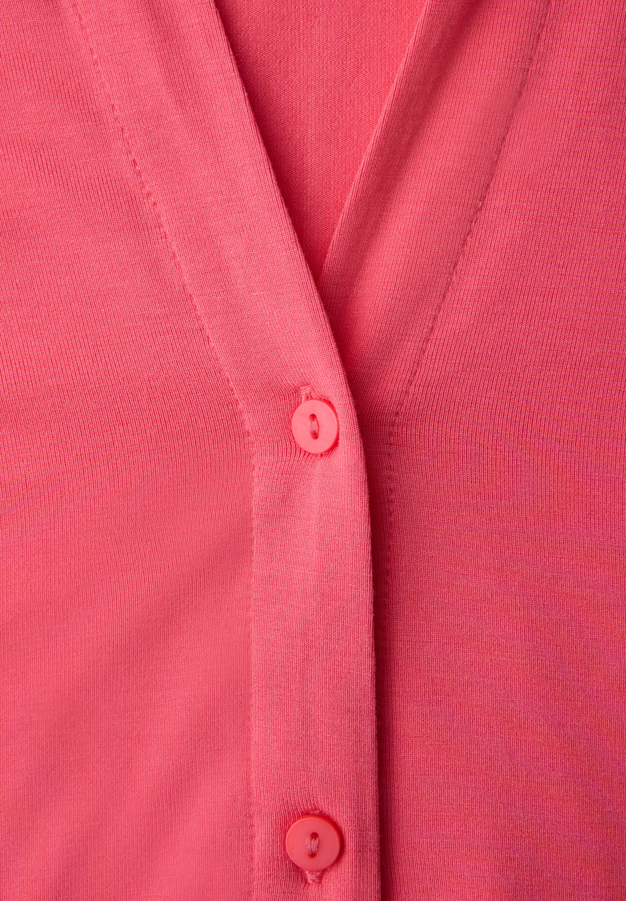 STREET ONE Langarmshirt mit Knopfleiste