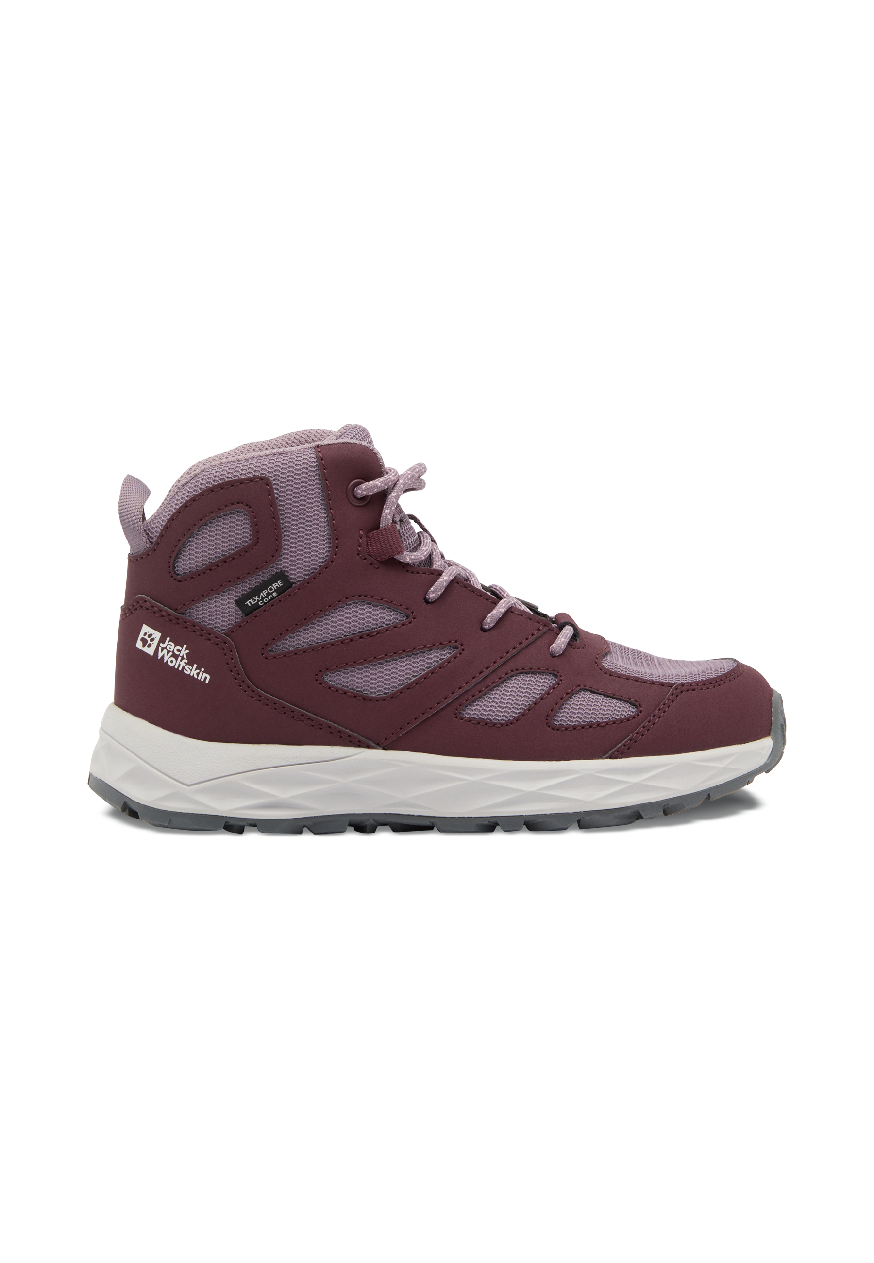 Jack Wolfskin Wanderschuh »WOODLAND 2 TEXAPORE MID K«, Wasserdicht, Trekkingschuh