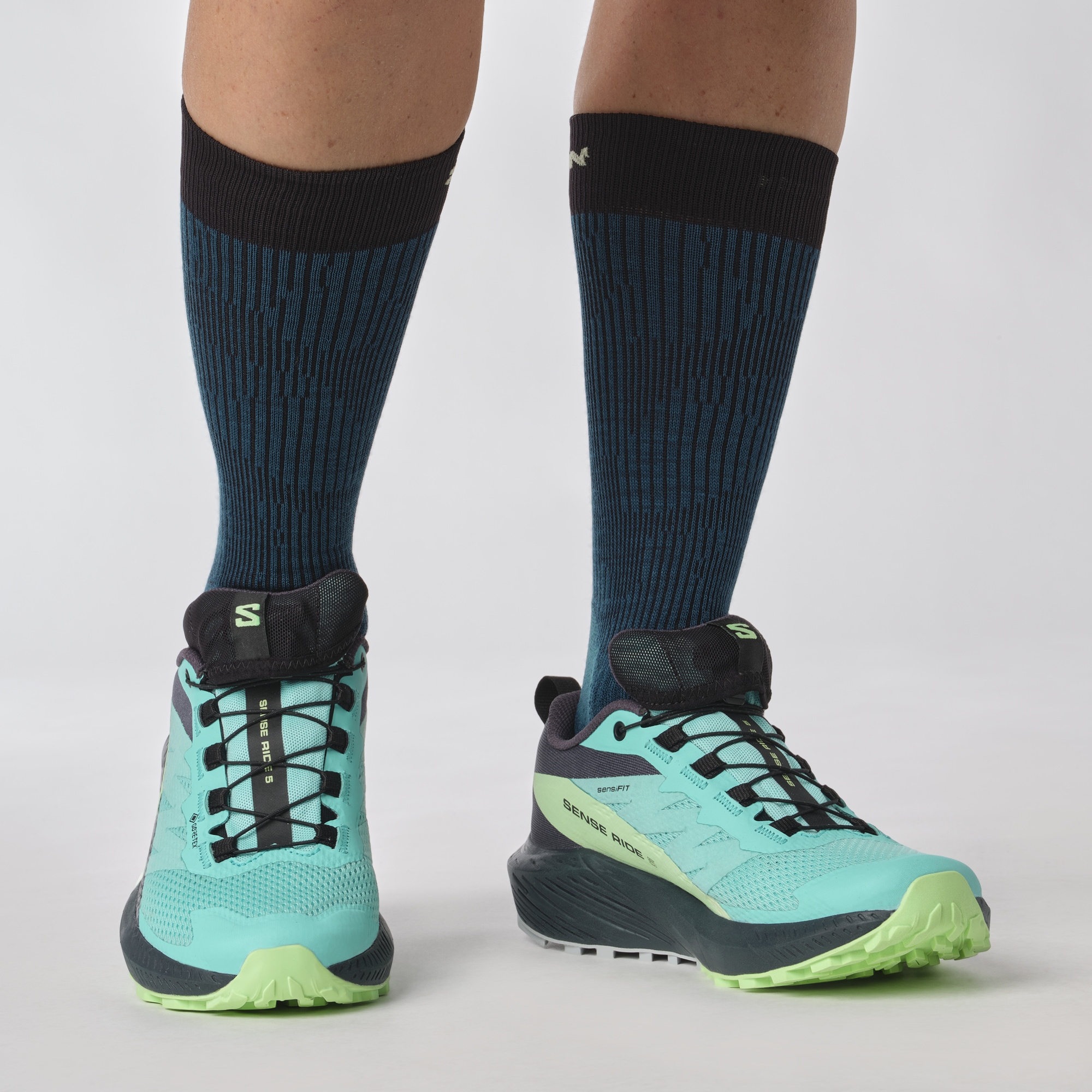 Salomon Trailrunningschuh »SENSE RIDE 5 GORE-TEX® W«, wasserdicht, Trailrunningschuhe