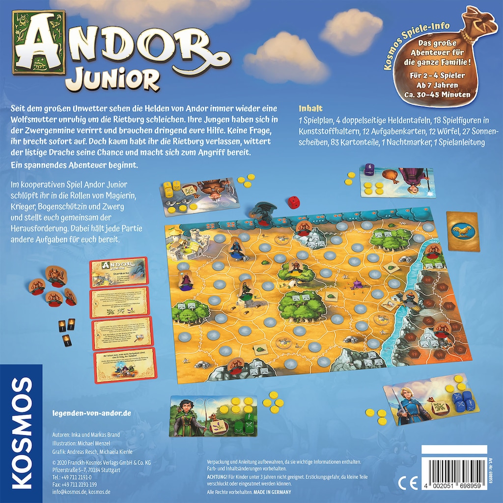 Kosmos Spiel »Andor Junior«