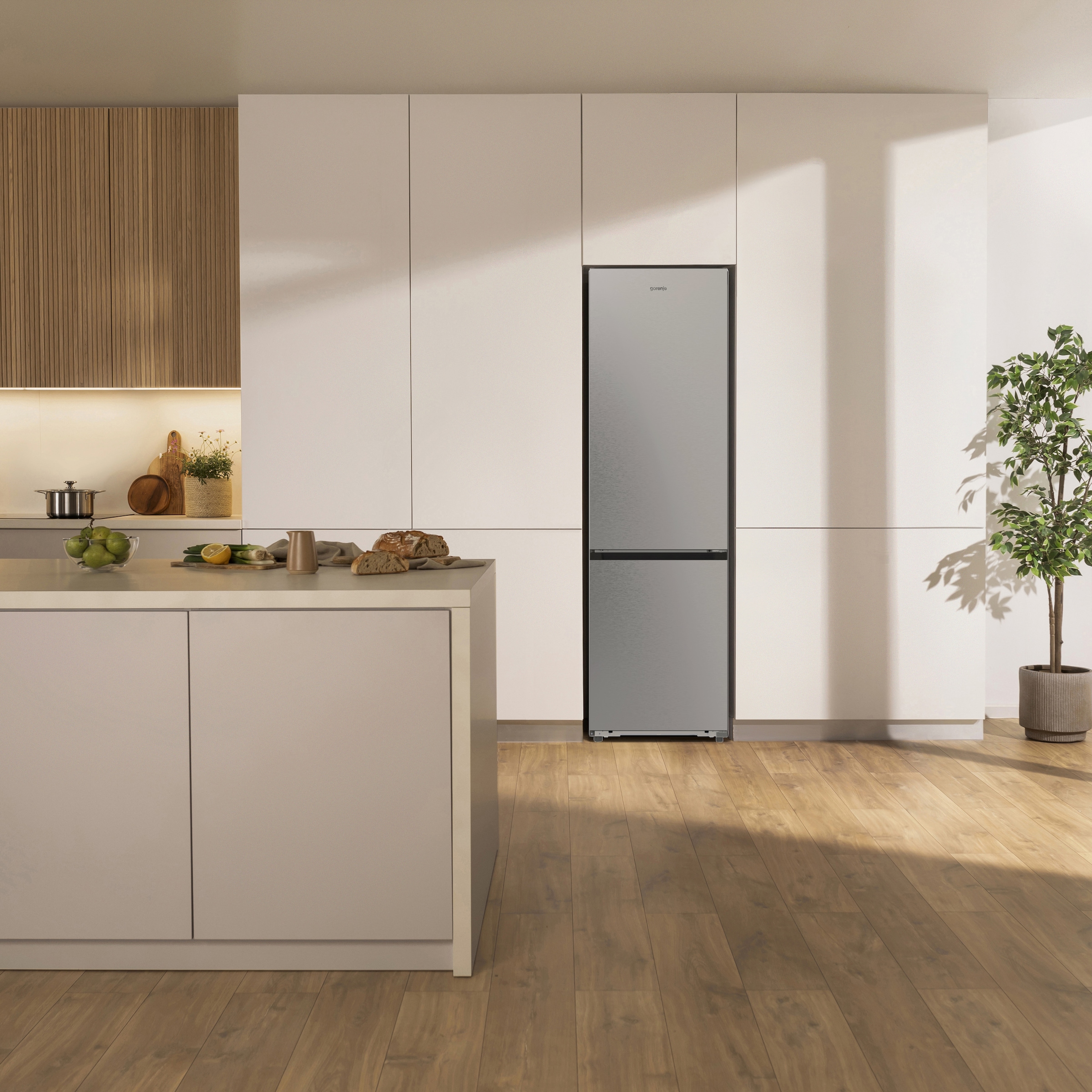 GORENJE Kühl-/Gefrierkombination »NRB620C6X4WFE«, Wifi - ConnectLife