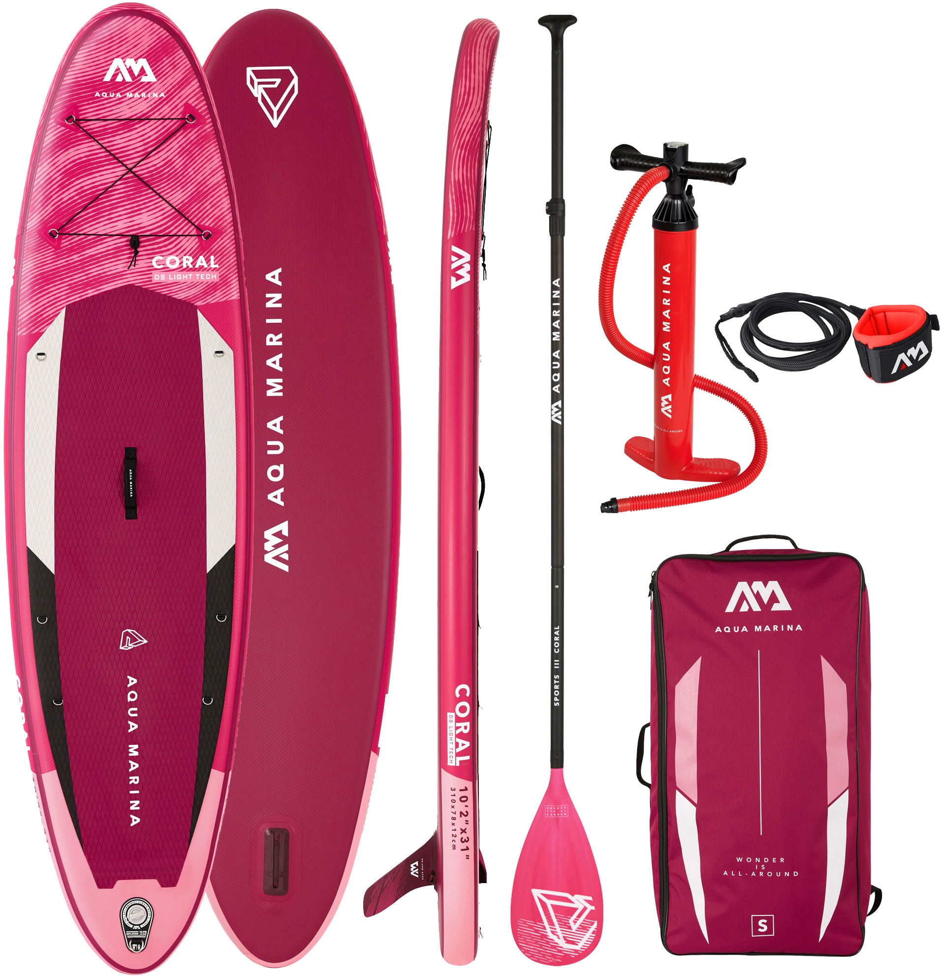 Aqua Marina Inflatable SUP-Board »Coral Stand-Up« ...