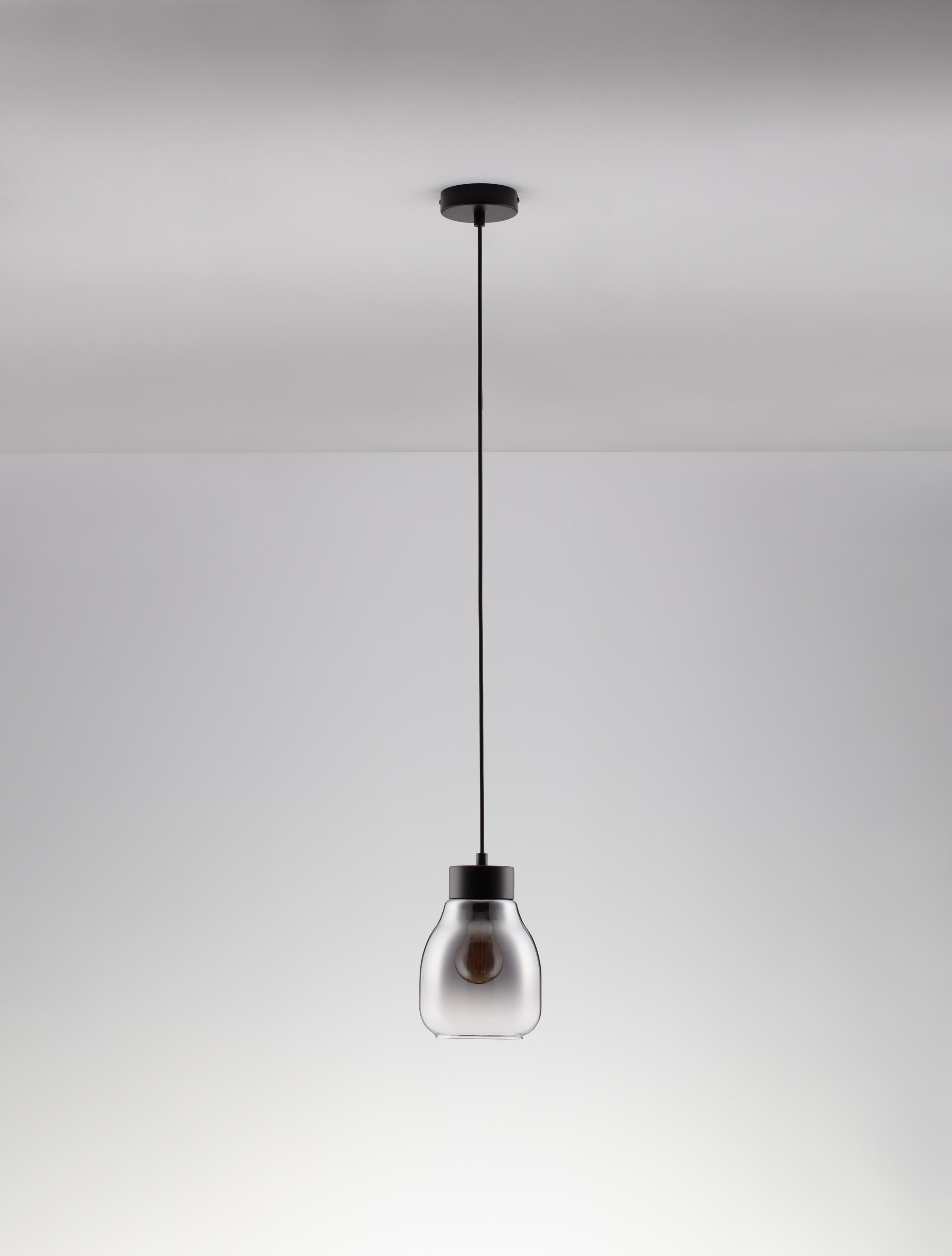 Nova Luce Pendelleuchte »BLACU«, 1 flammig